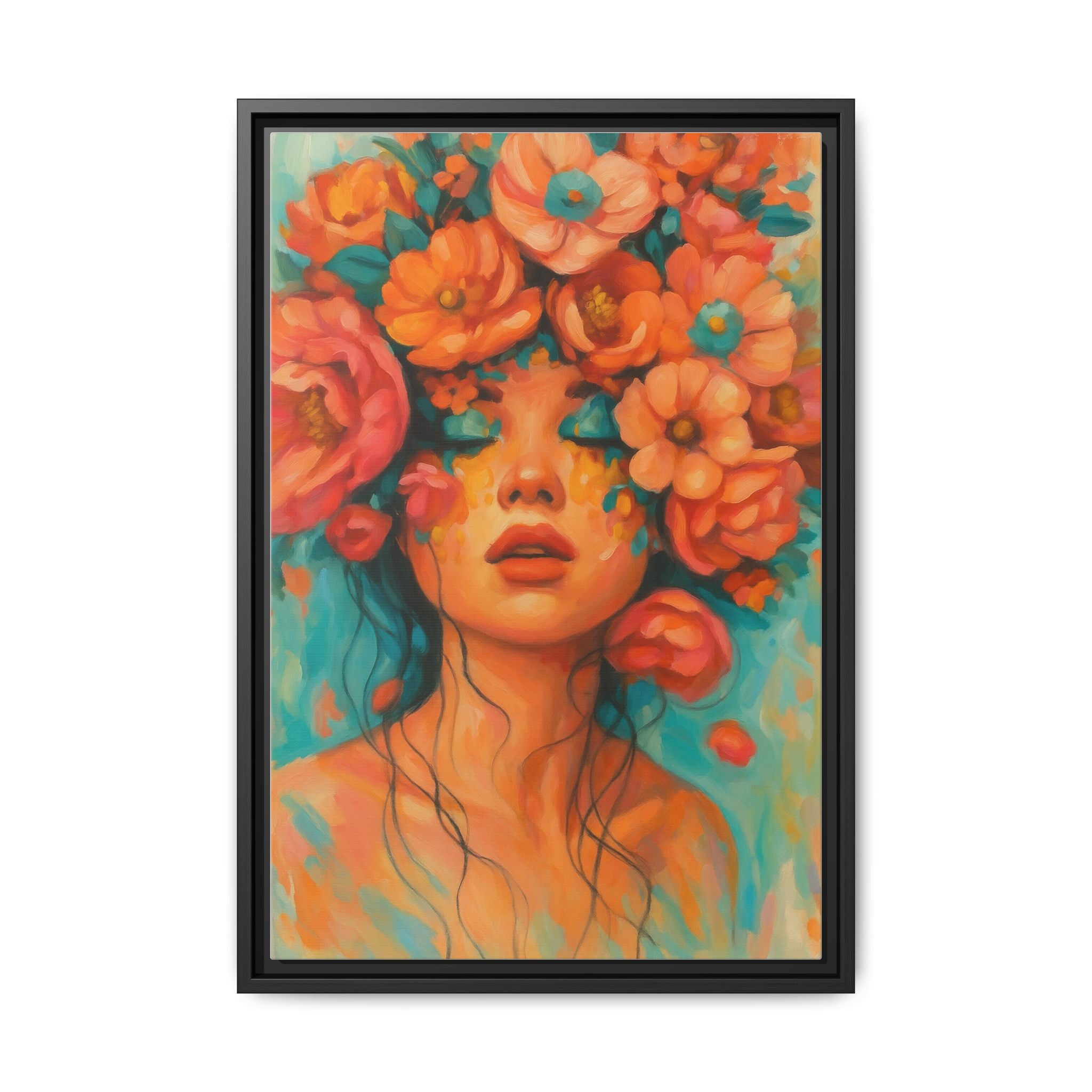 Floral Hair Pink Flowers