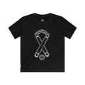 Kids T‑Shirt Nunchuck Enjoin Good X Forbid Evil — Black Tee