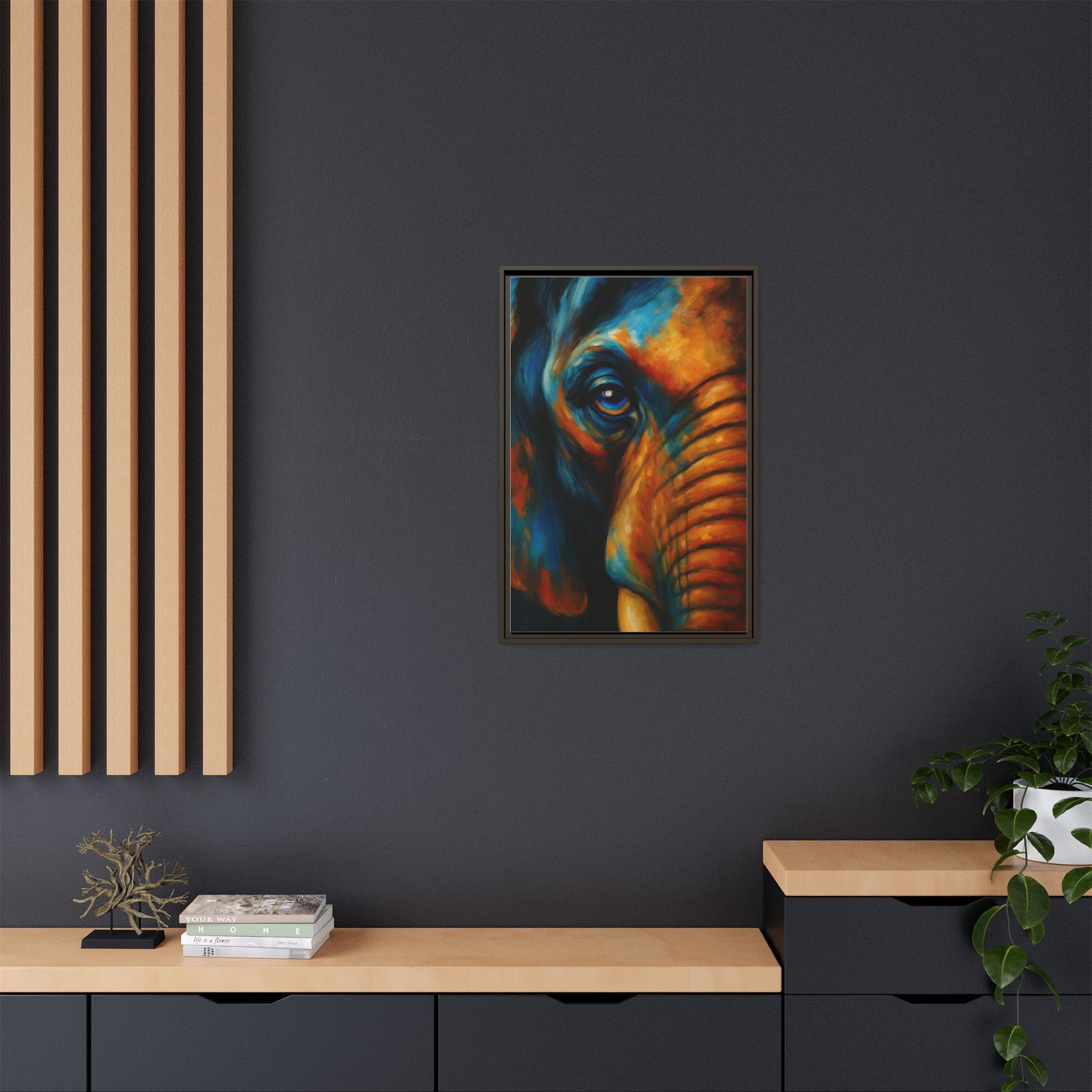 Majestic Elephant Gaze