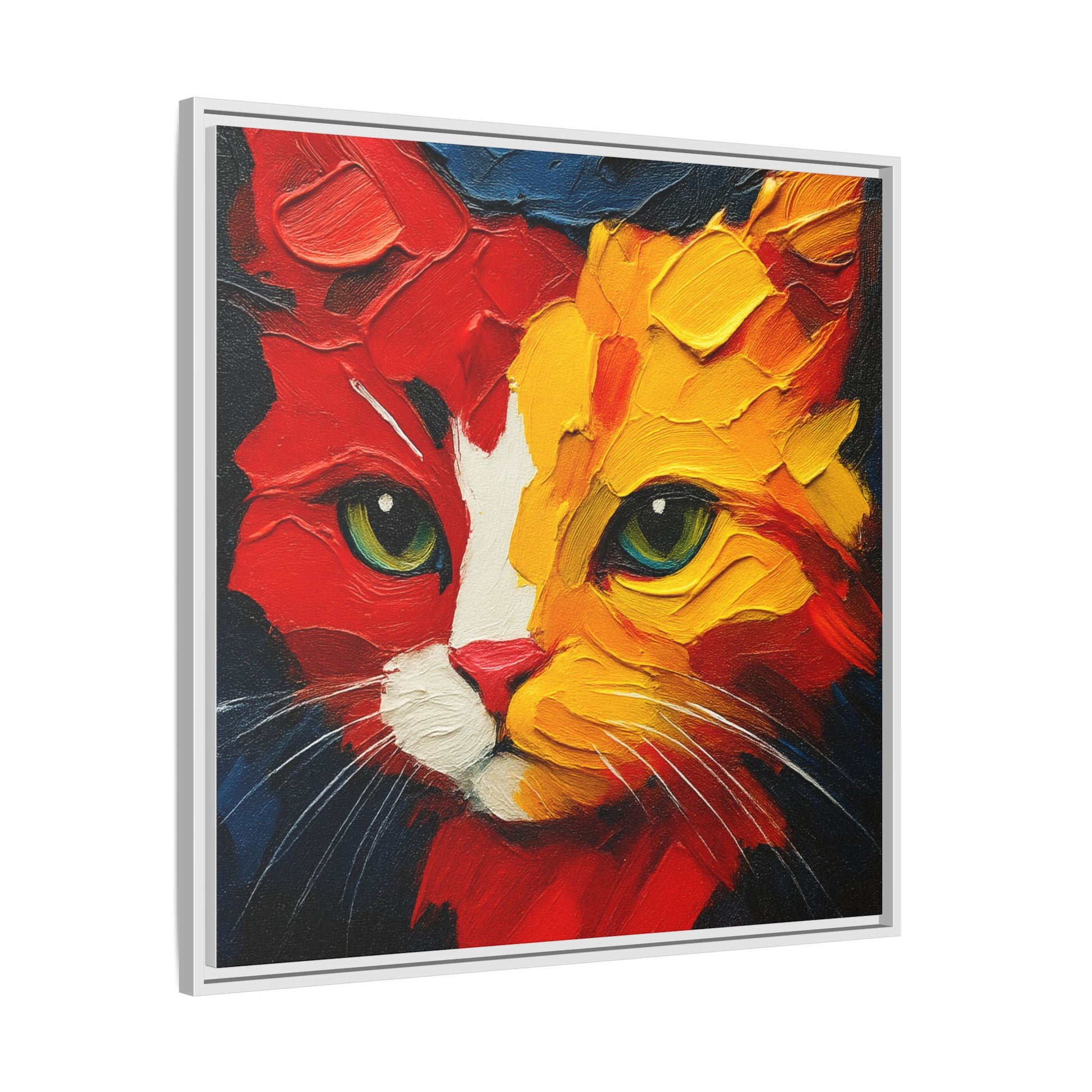 Whiskers in Red & Gold