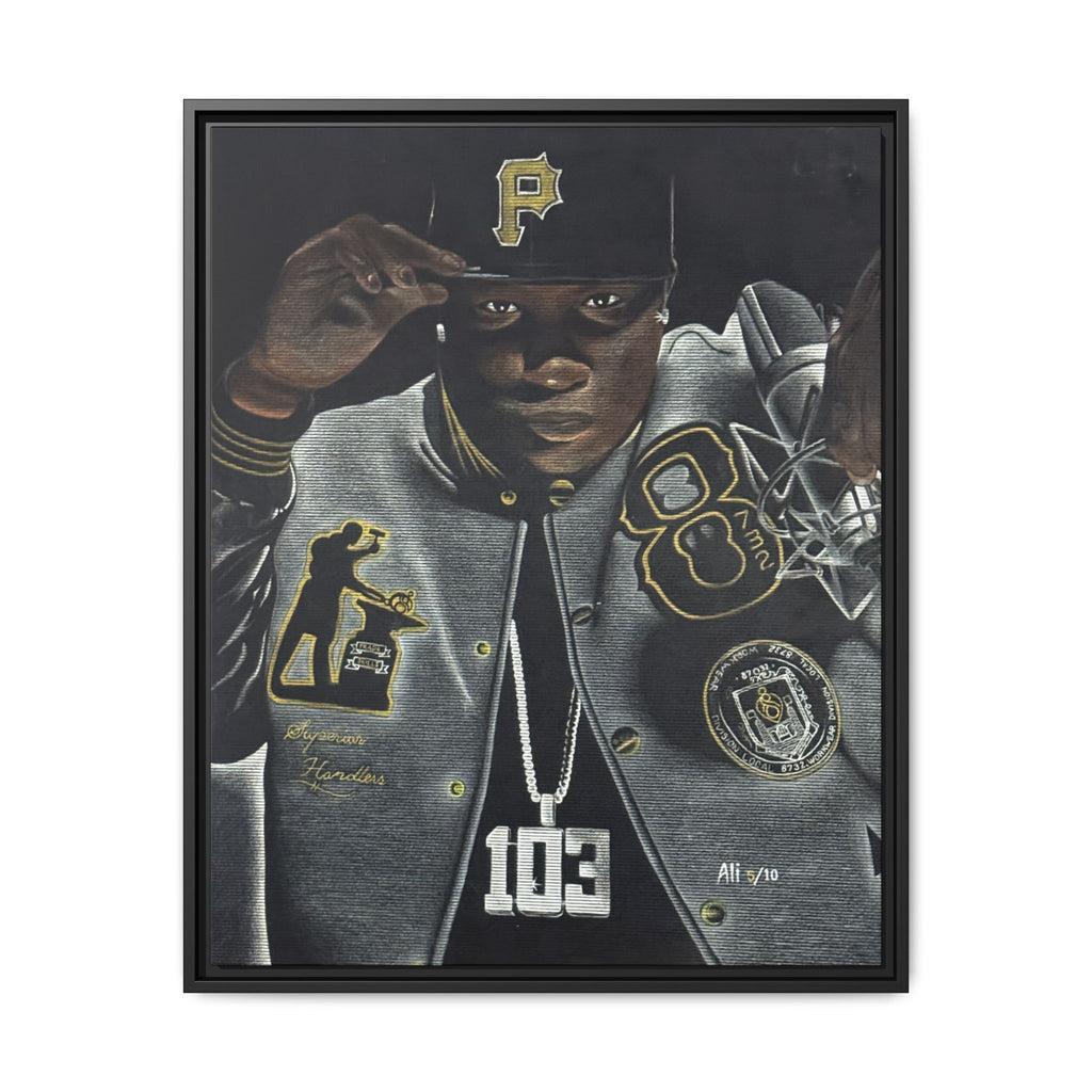 Canvas Looking in the Mirror Wall Art