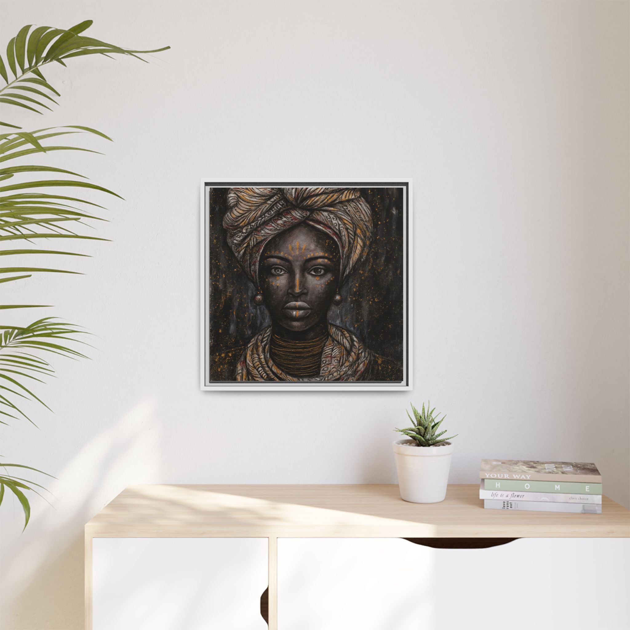 Artistic African Lady