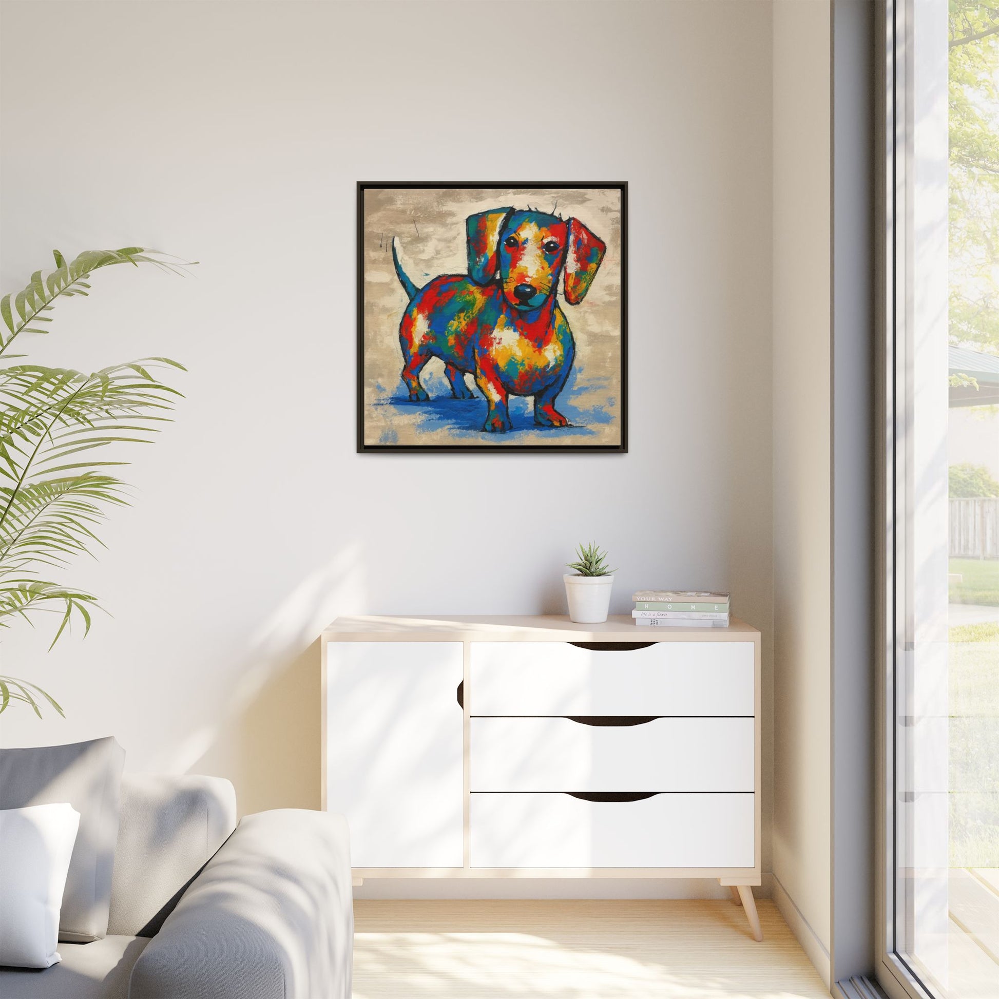 Colorful Dog Lover