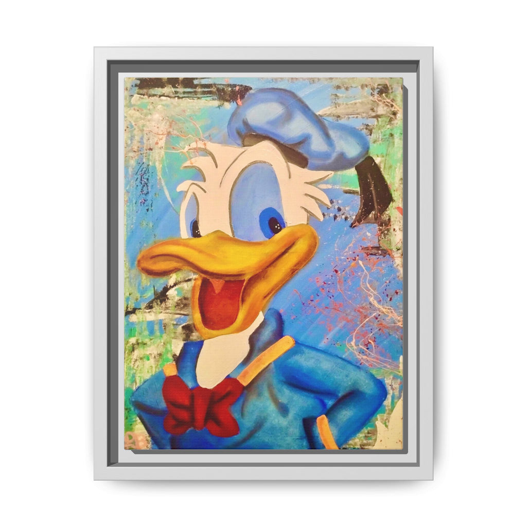 Cartoon Duck Abstract