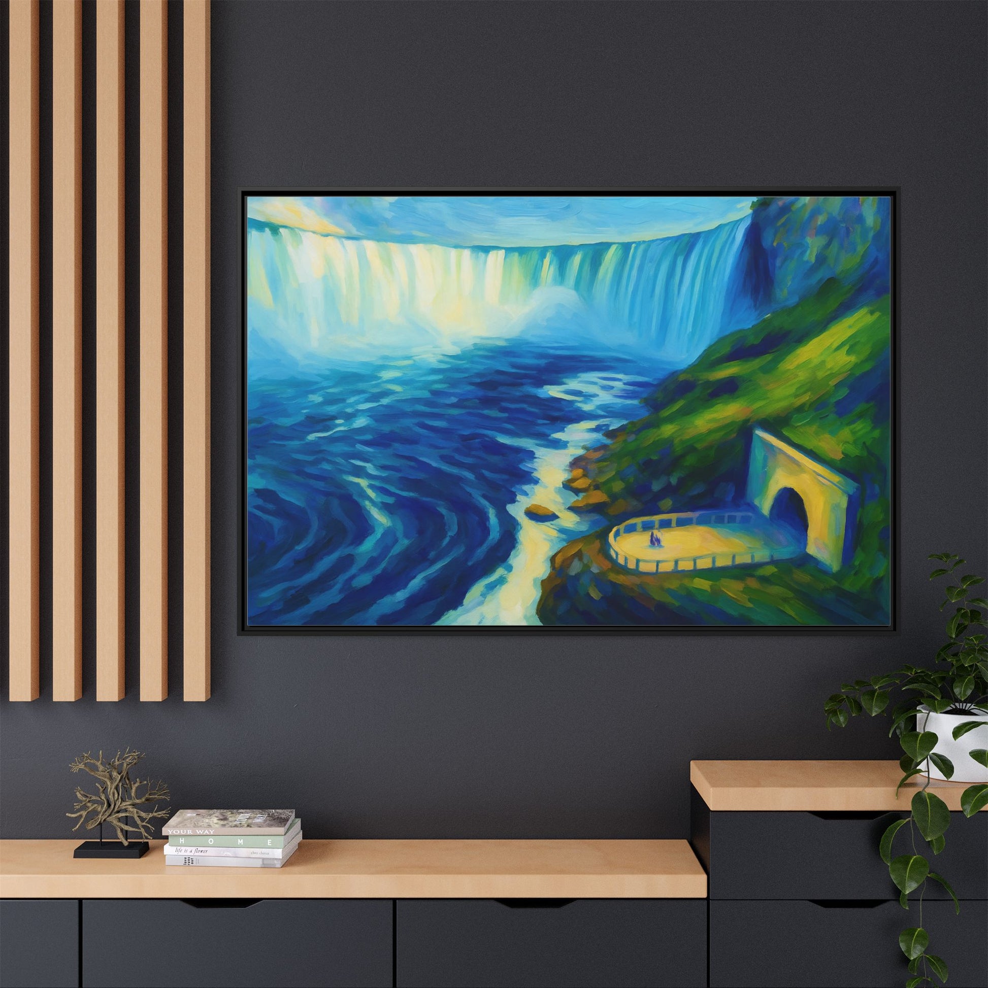 Vibrant Niagara Falls Flow