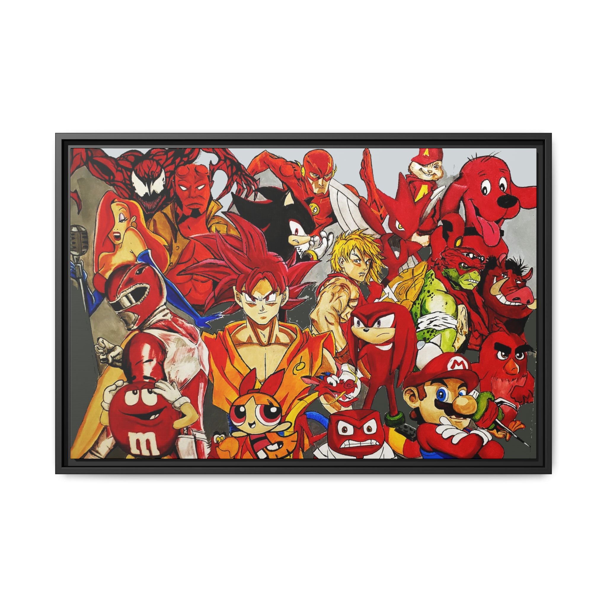 Red Childhood Characters