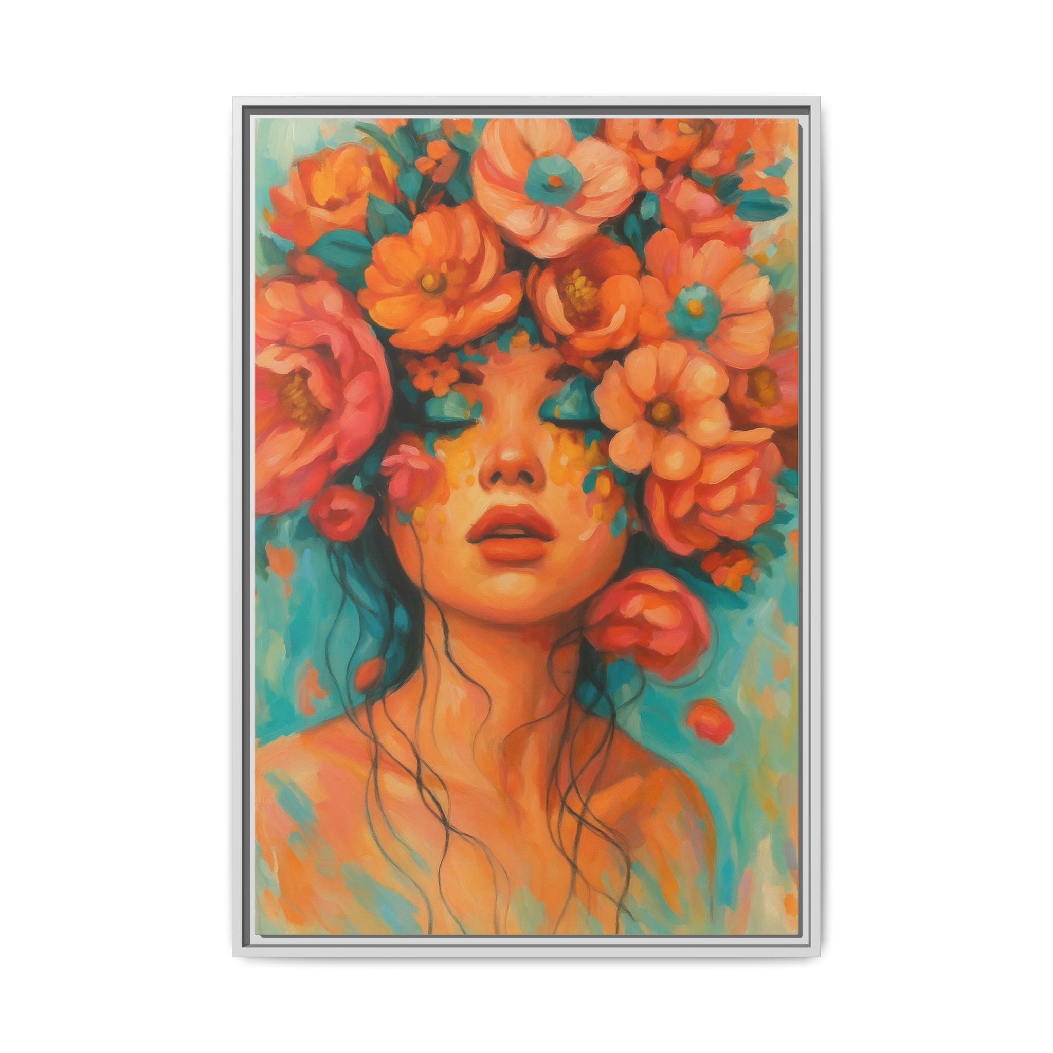 Floral Hair Pink Flowers