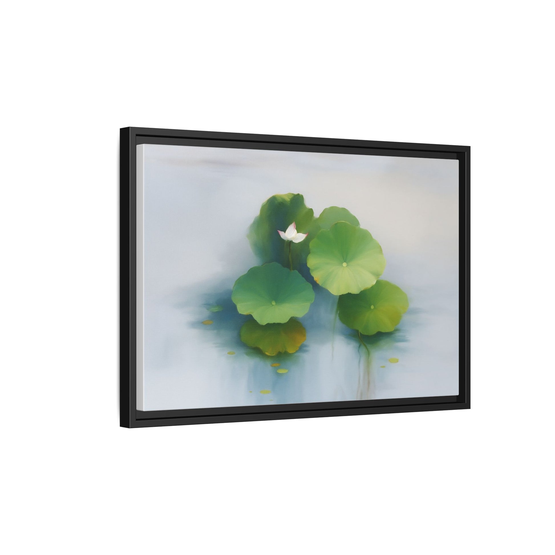 Serene Green Lotus