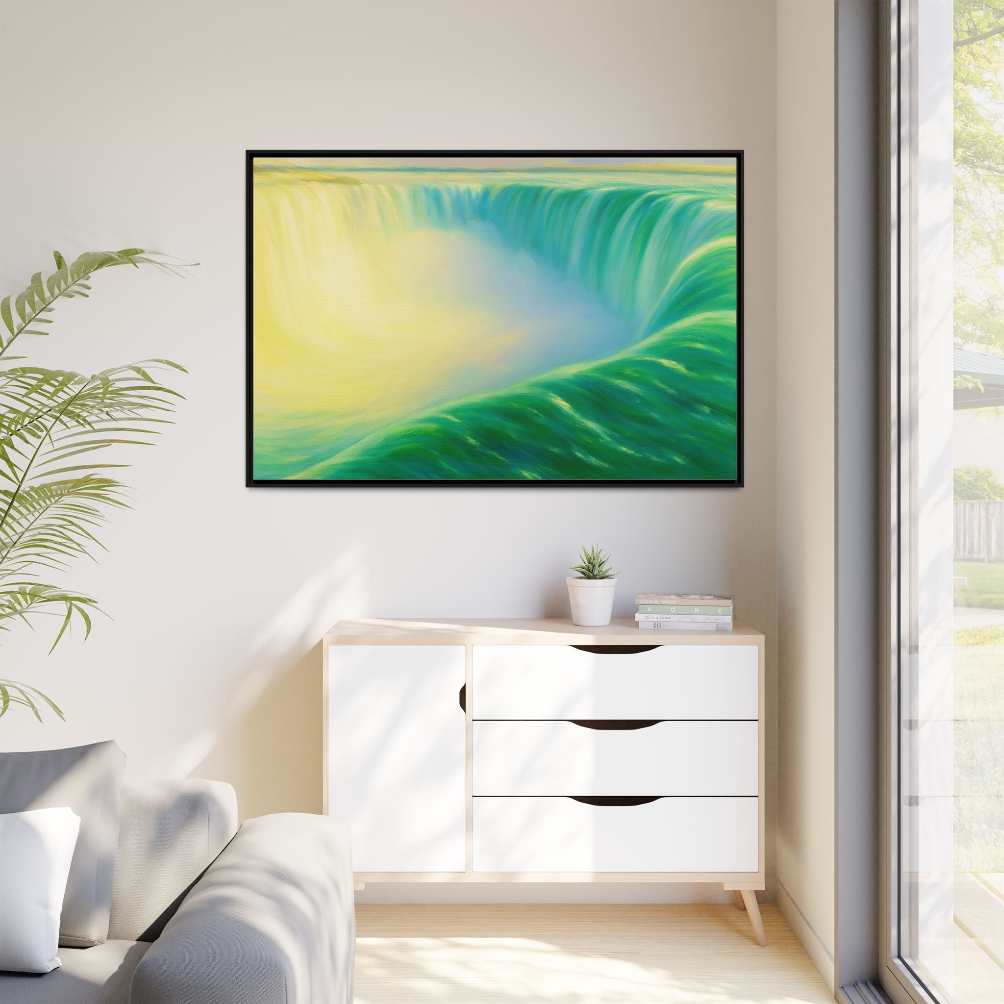 Nature Serene Waterfall