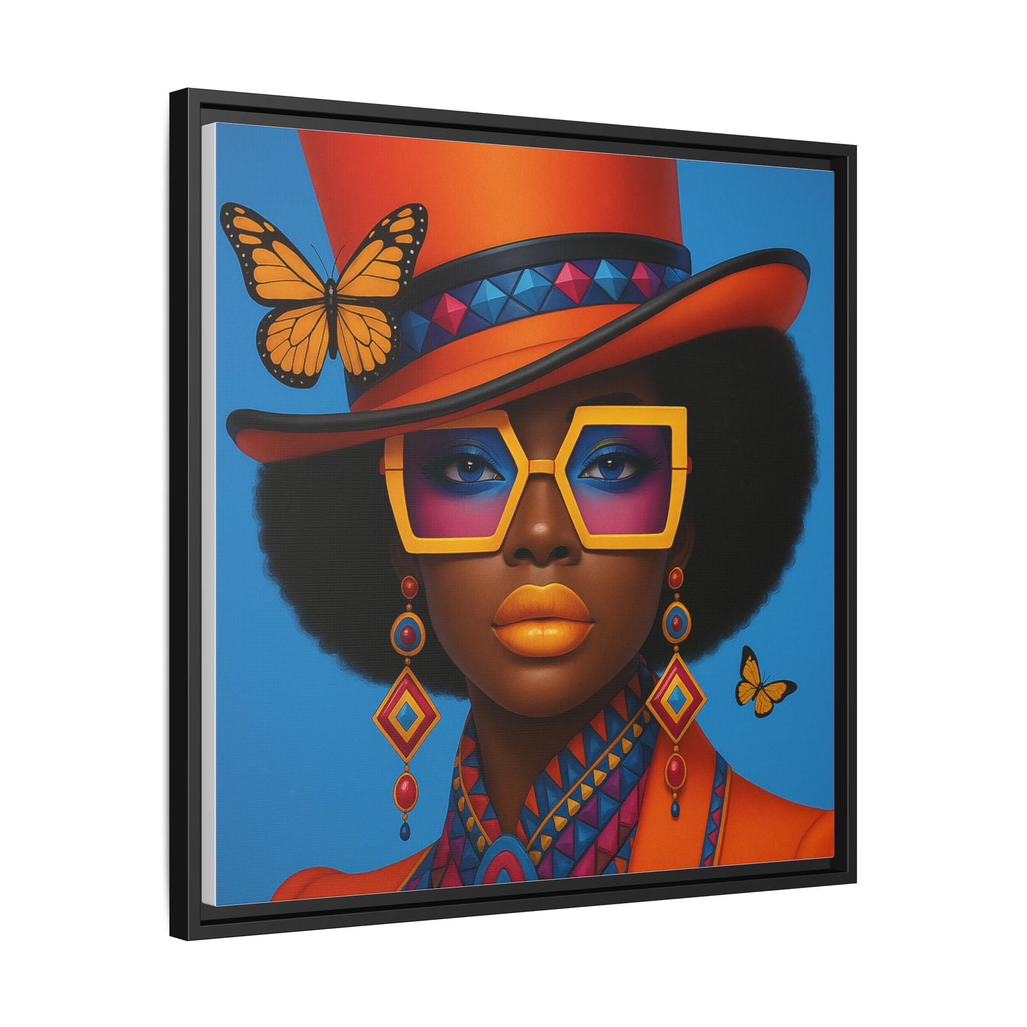 Butterfly Afro Queen