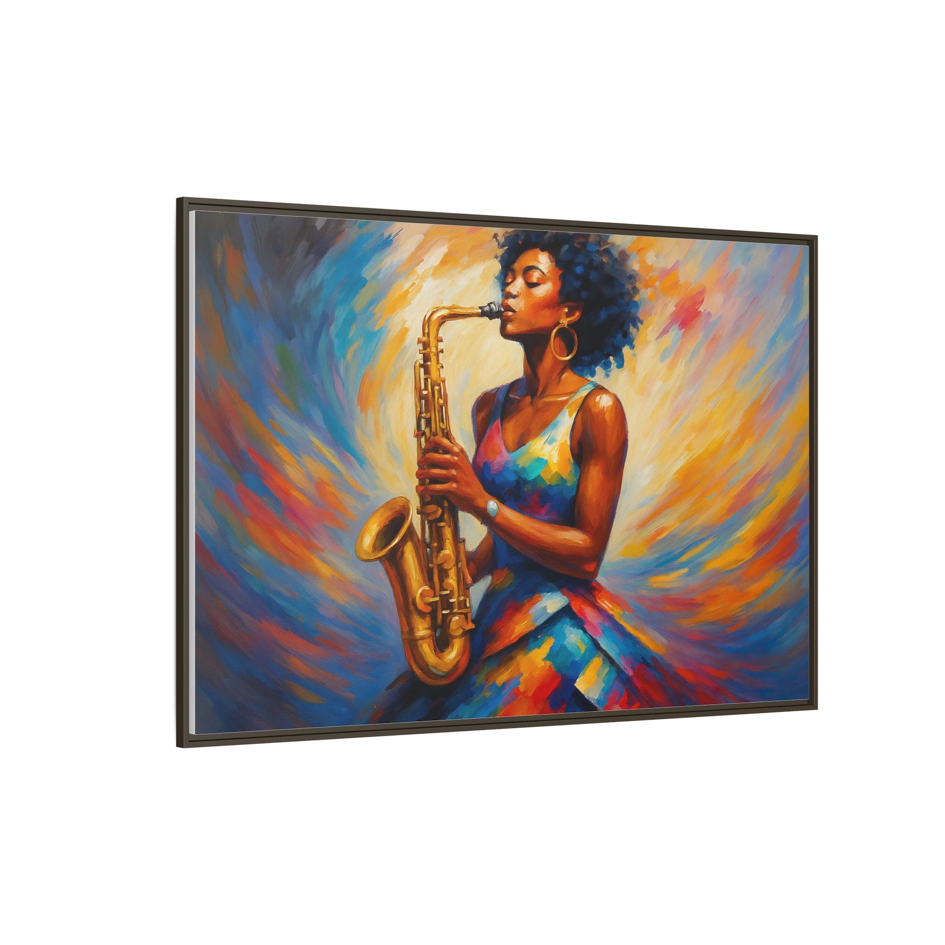 Vibrant Jazzy Lady