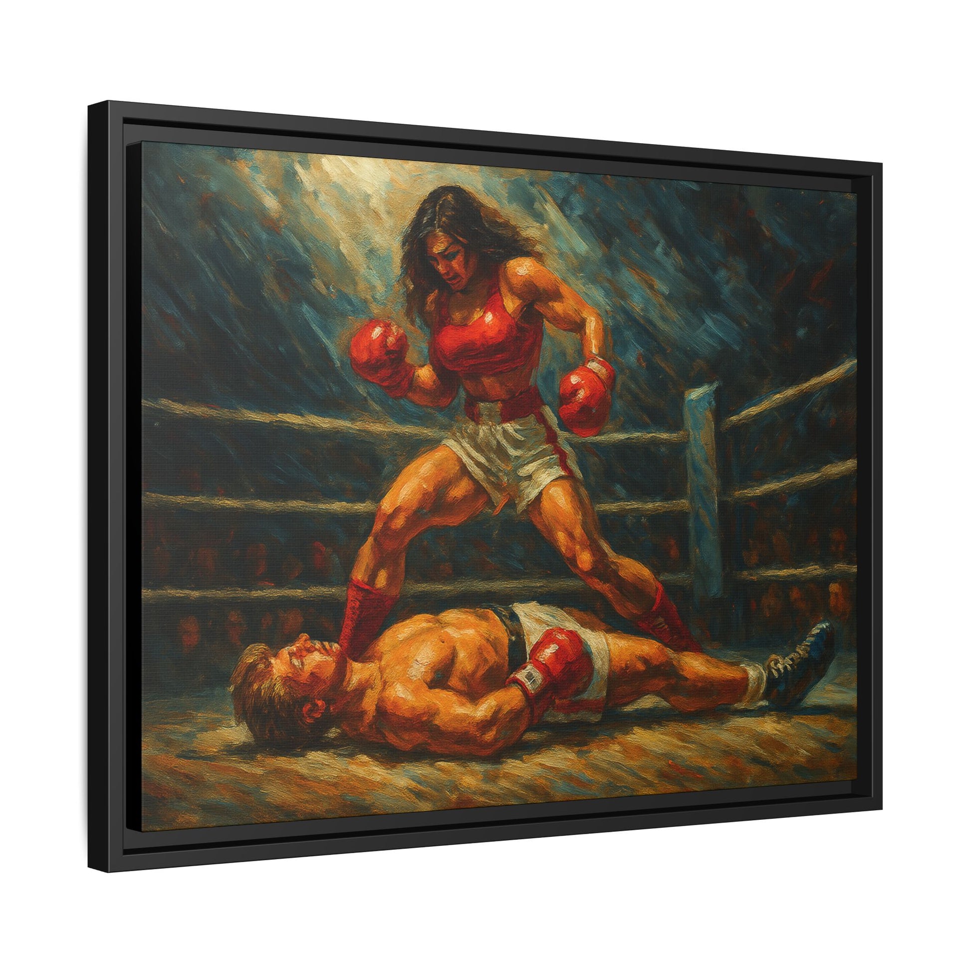 Boxing Lady