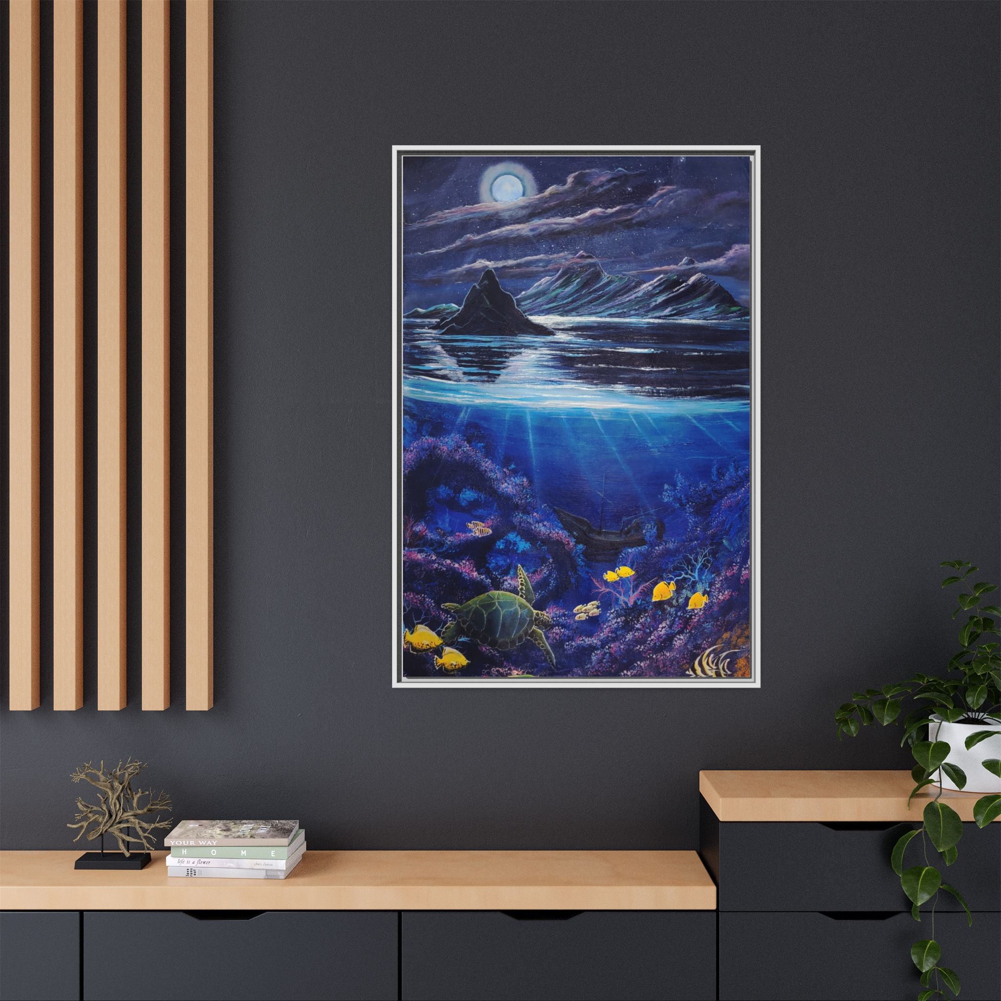 Dark Underwater Serenity