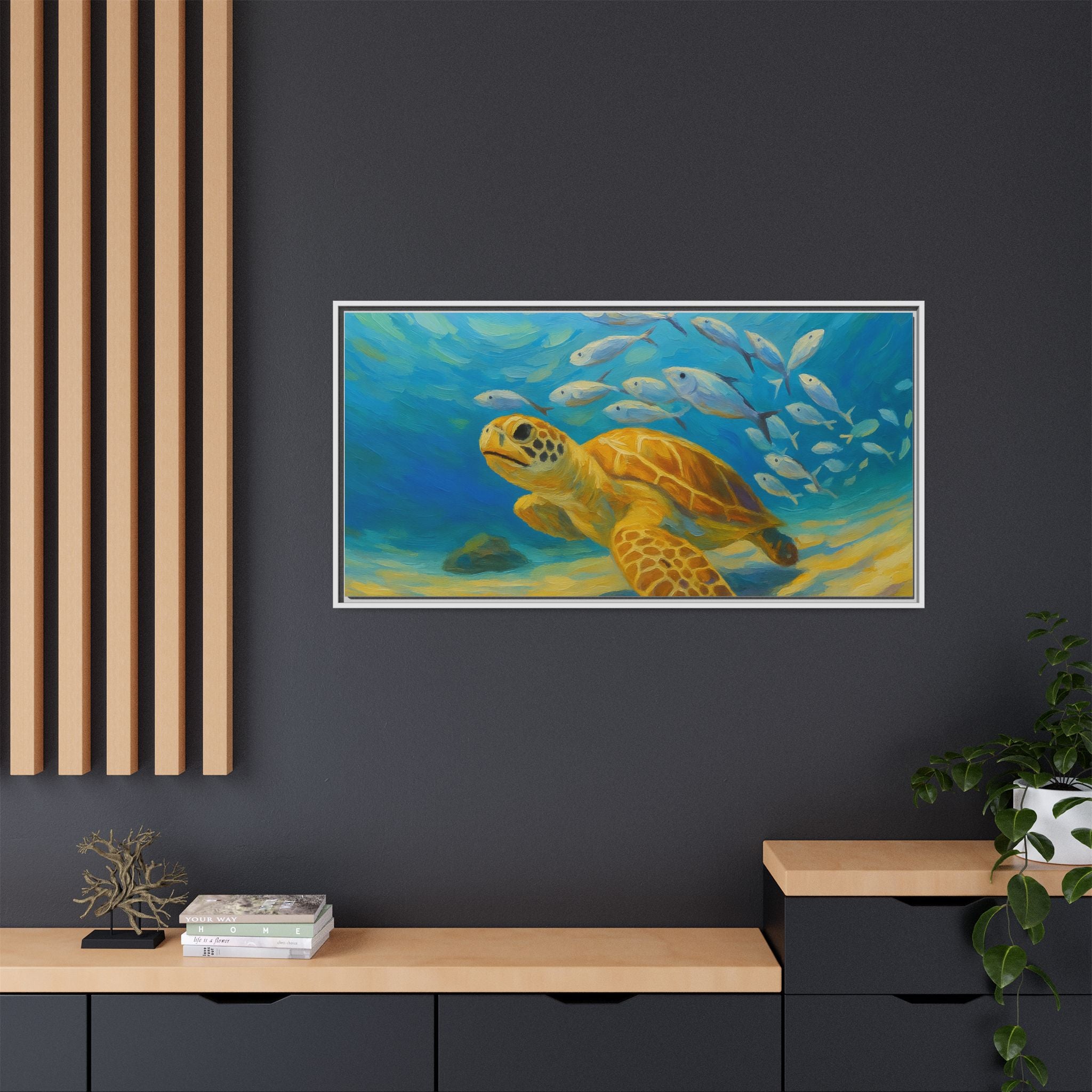 Underwater Sea Turtle life