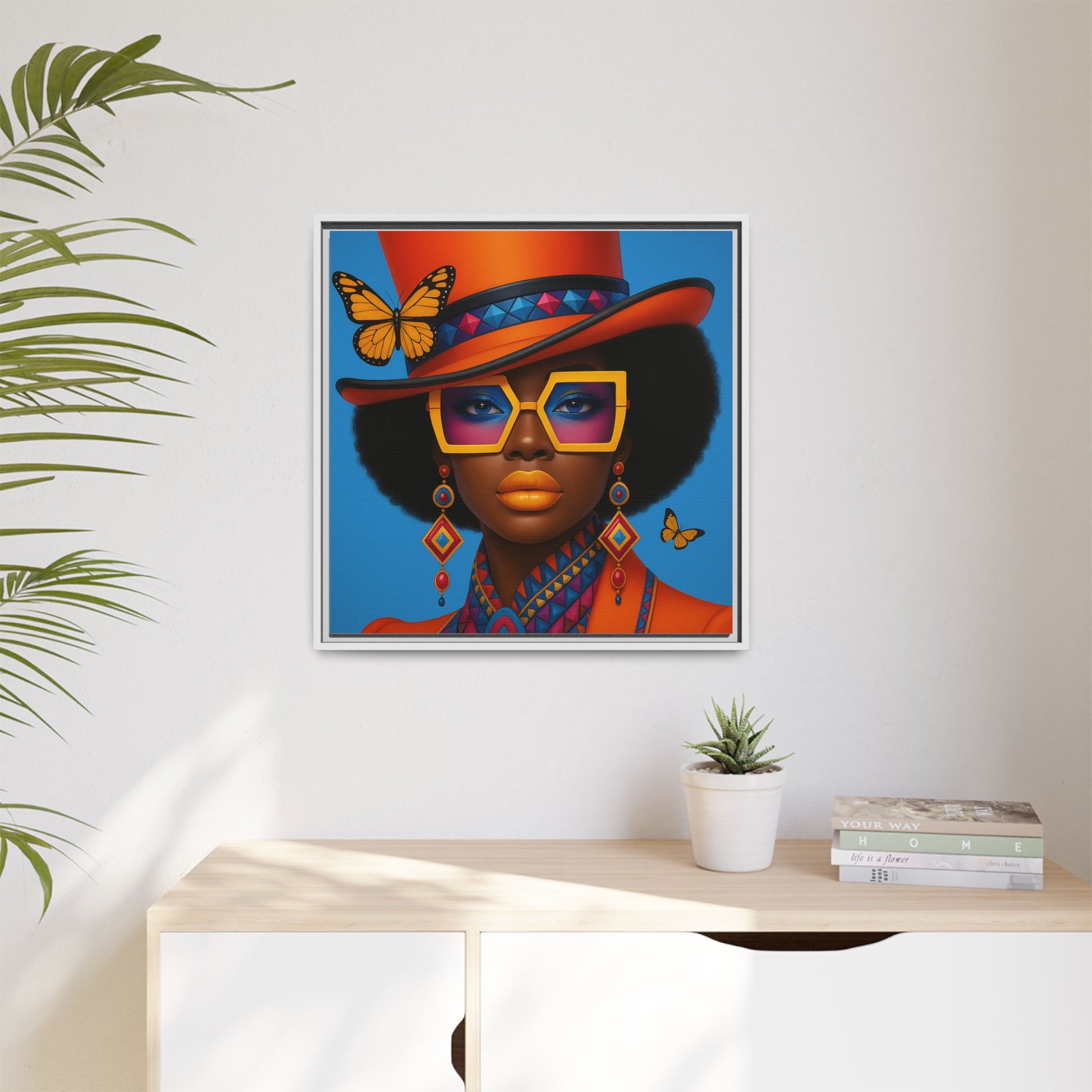 Butterfly Afro Queen