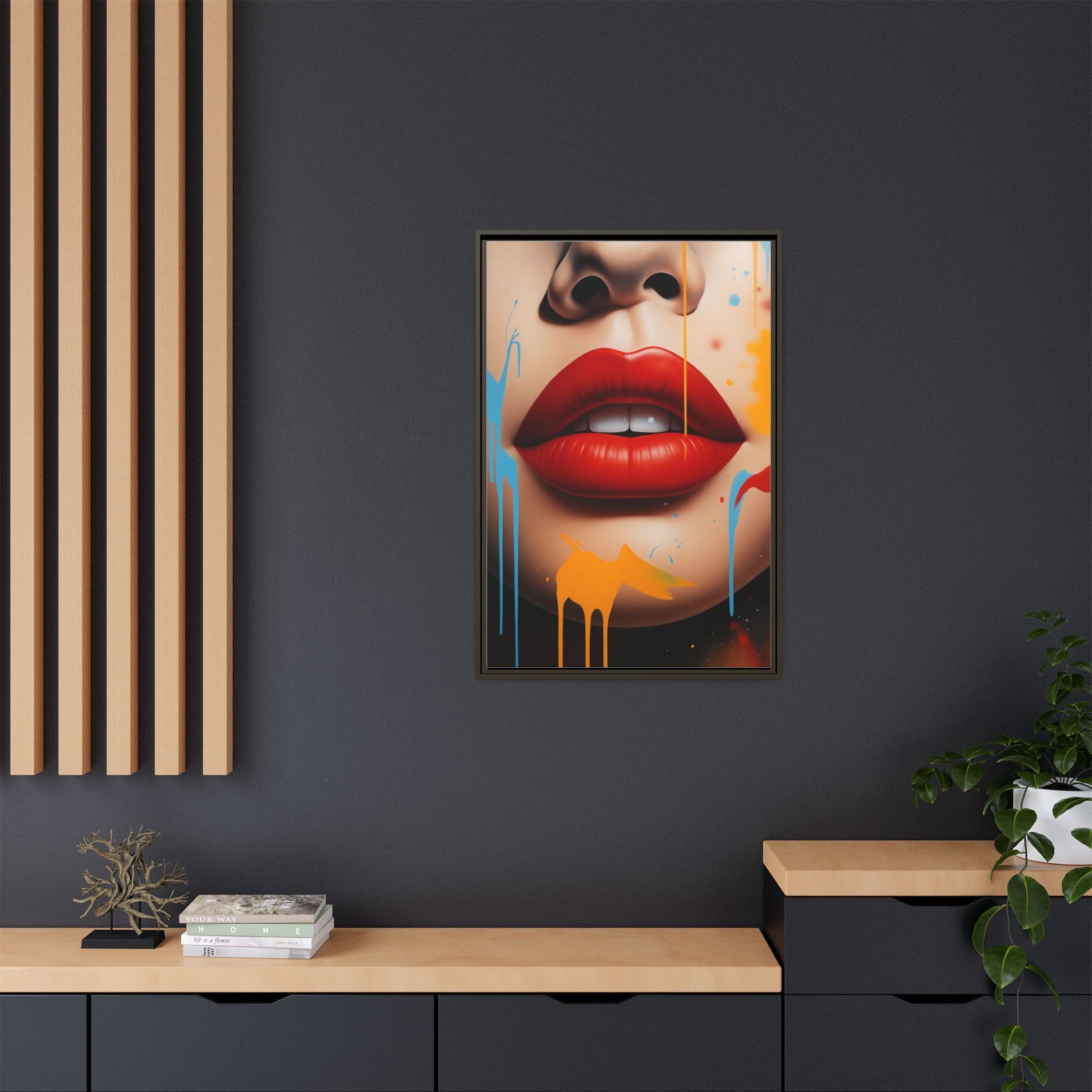 Color Drip Lips