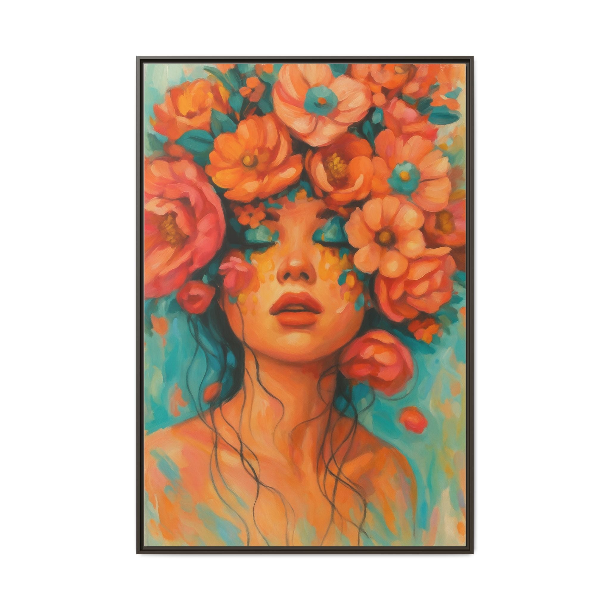 Floral Hair Pink Flowers