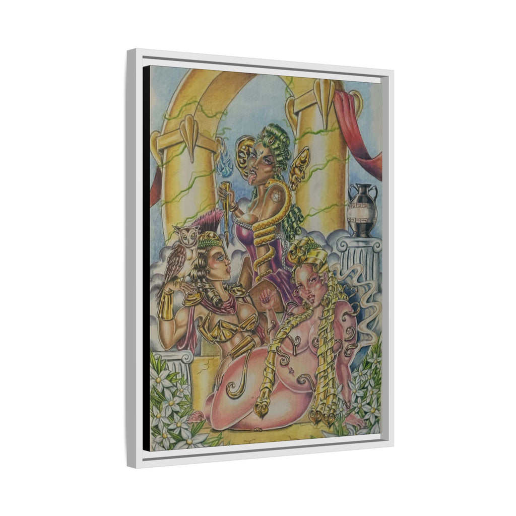 Canvas Art Print - Many Faces