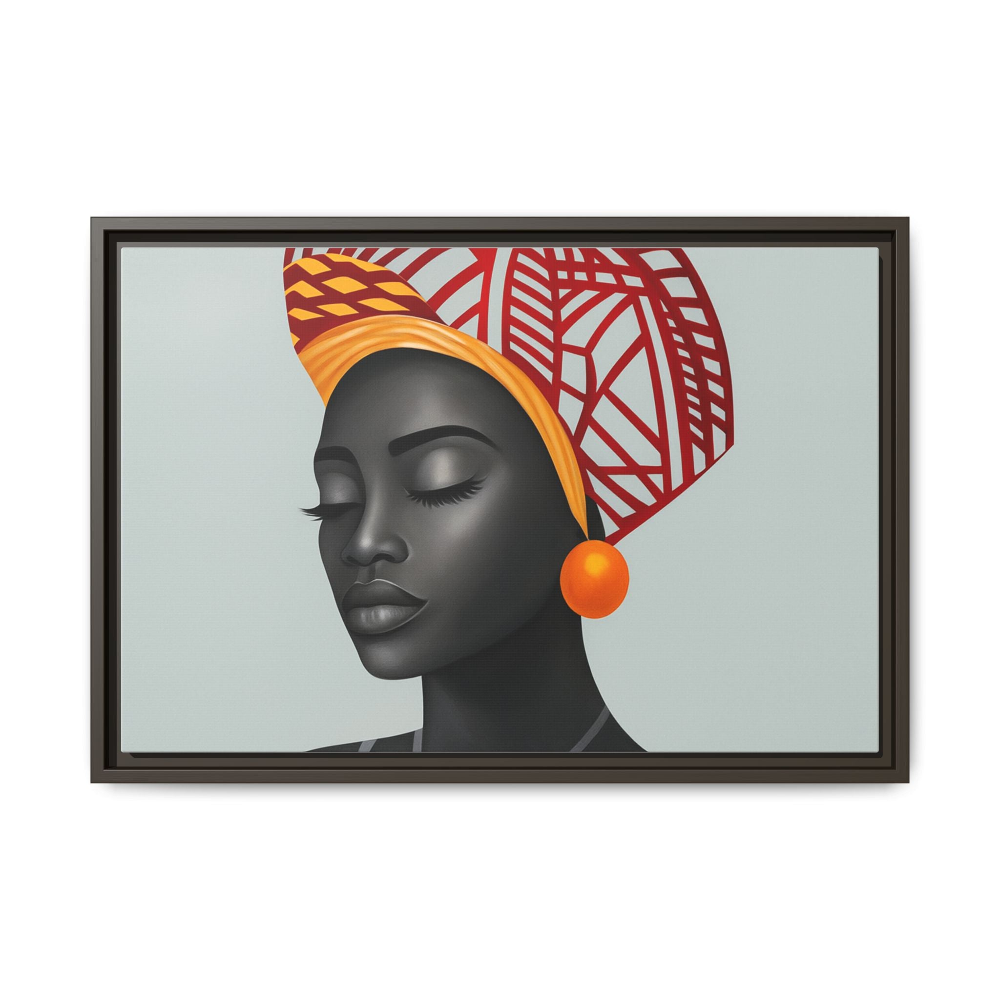 African Woman Humility