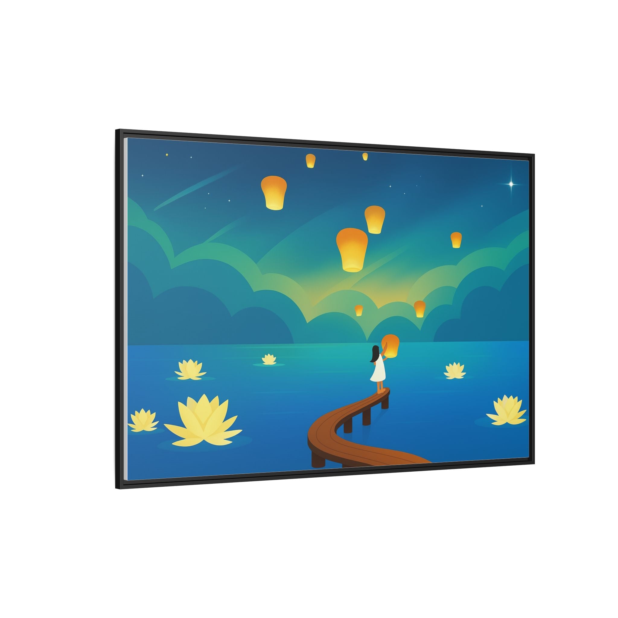 Serene Lantern Dreams