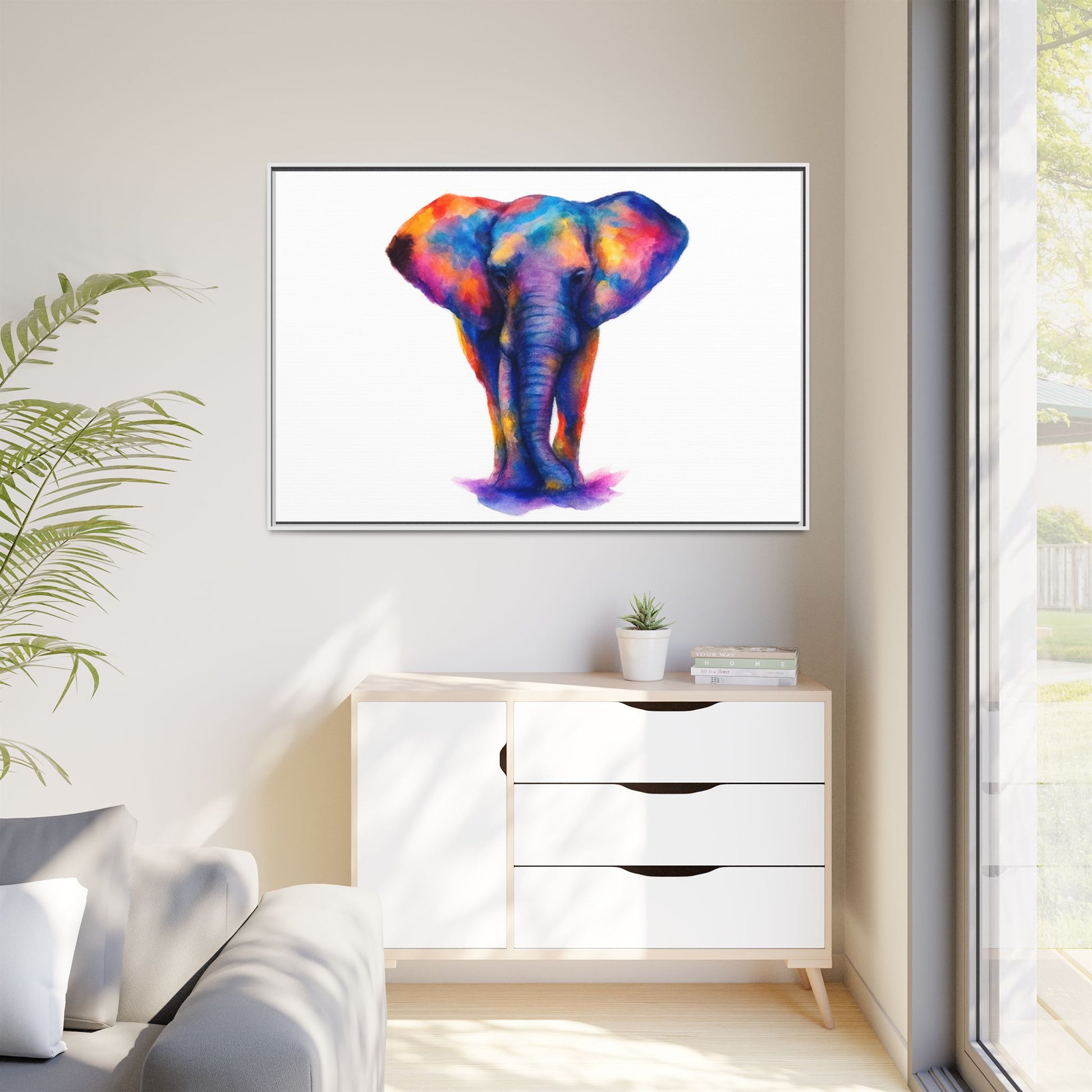 Color Splash Elephant