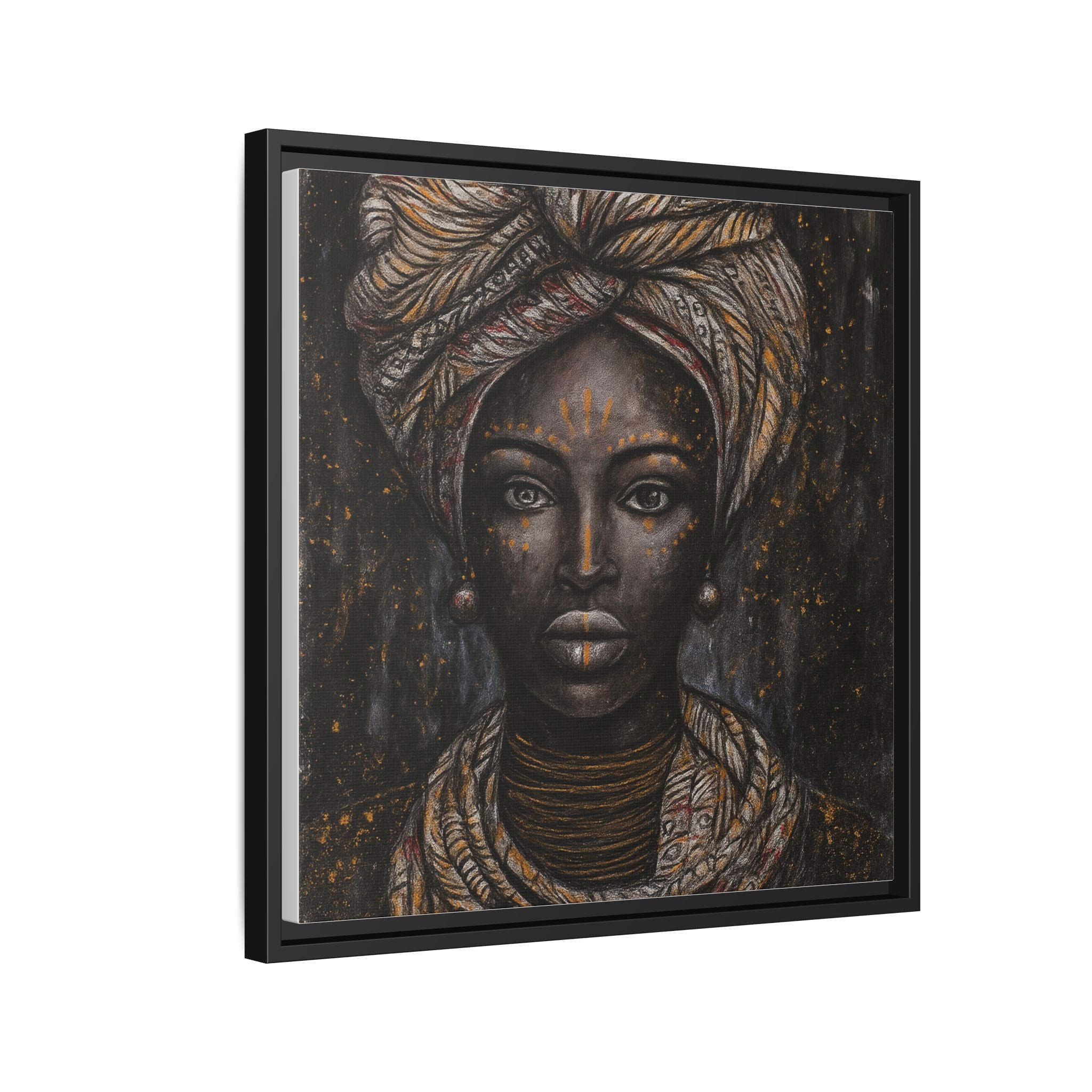 Artistic African Lady