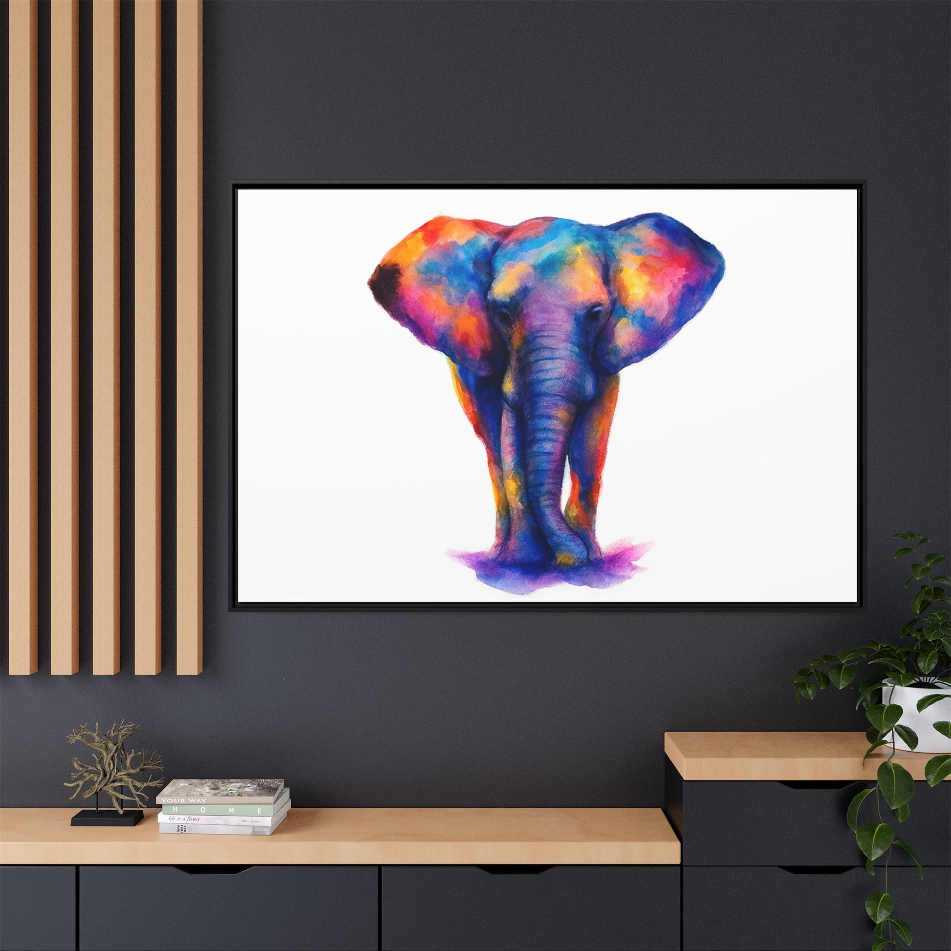 Color Splash Elephant