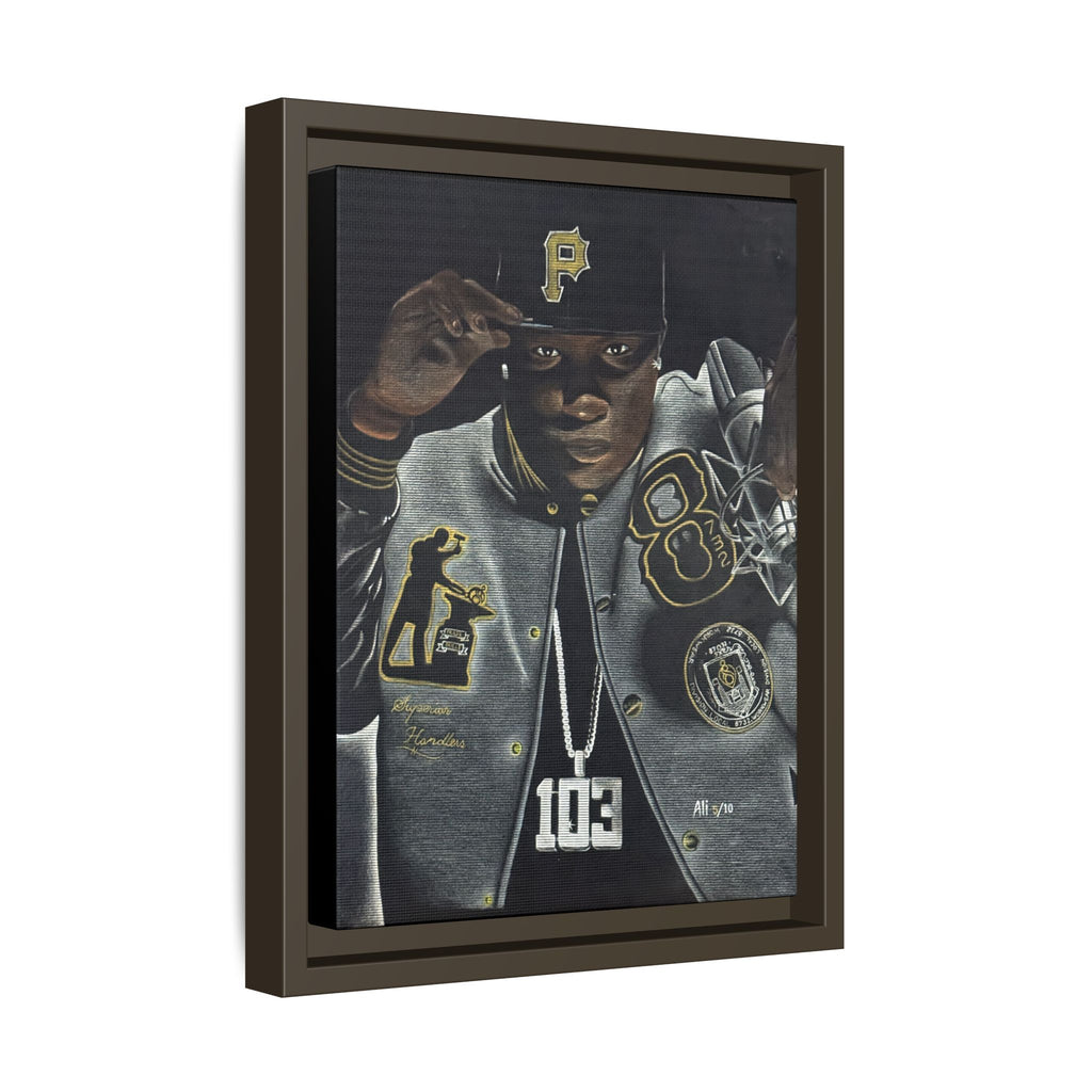 Canvas Looking in the Mirror Wall Art