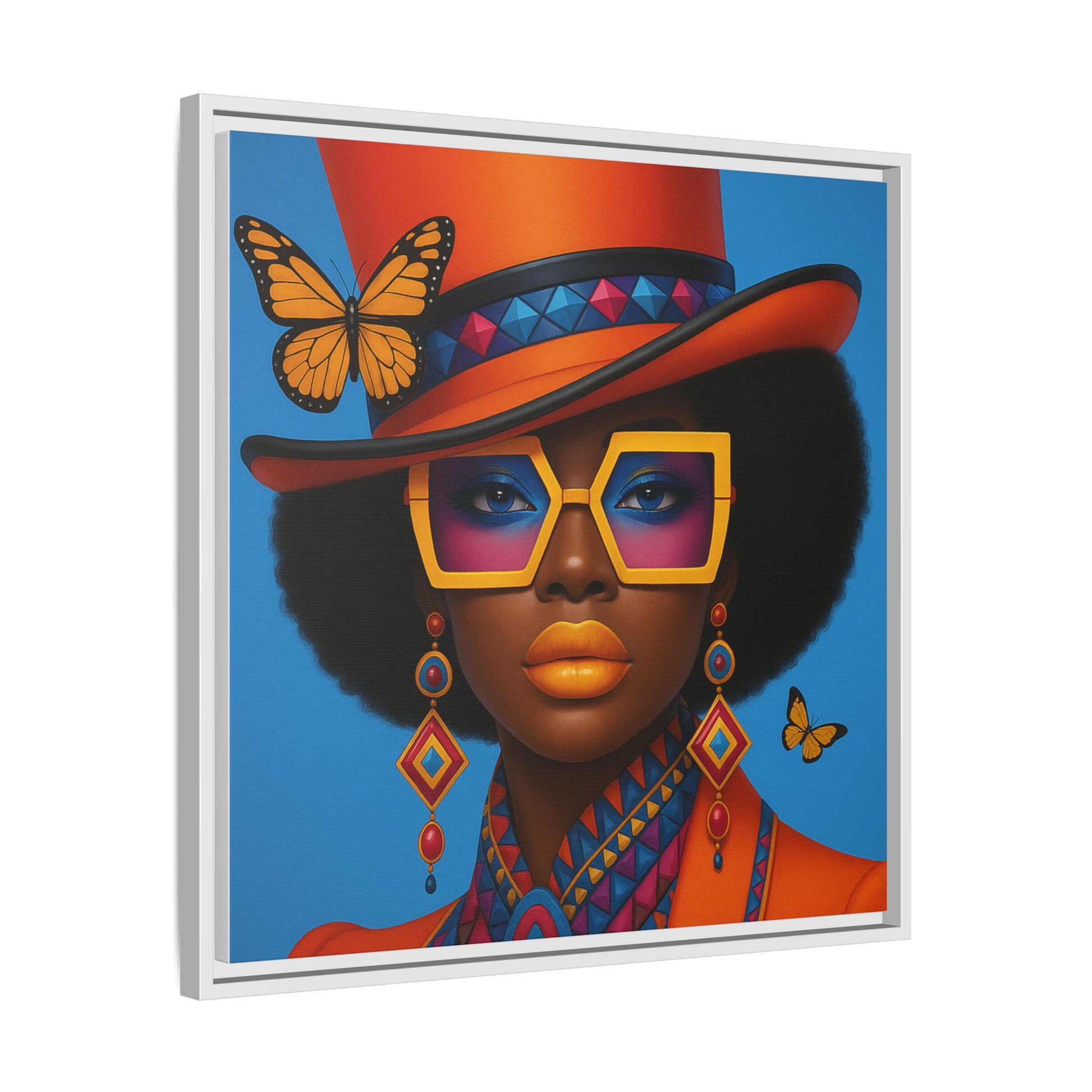 Butterfly Afro Queen