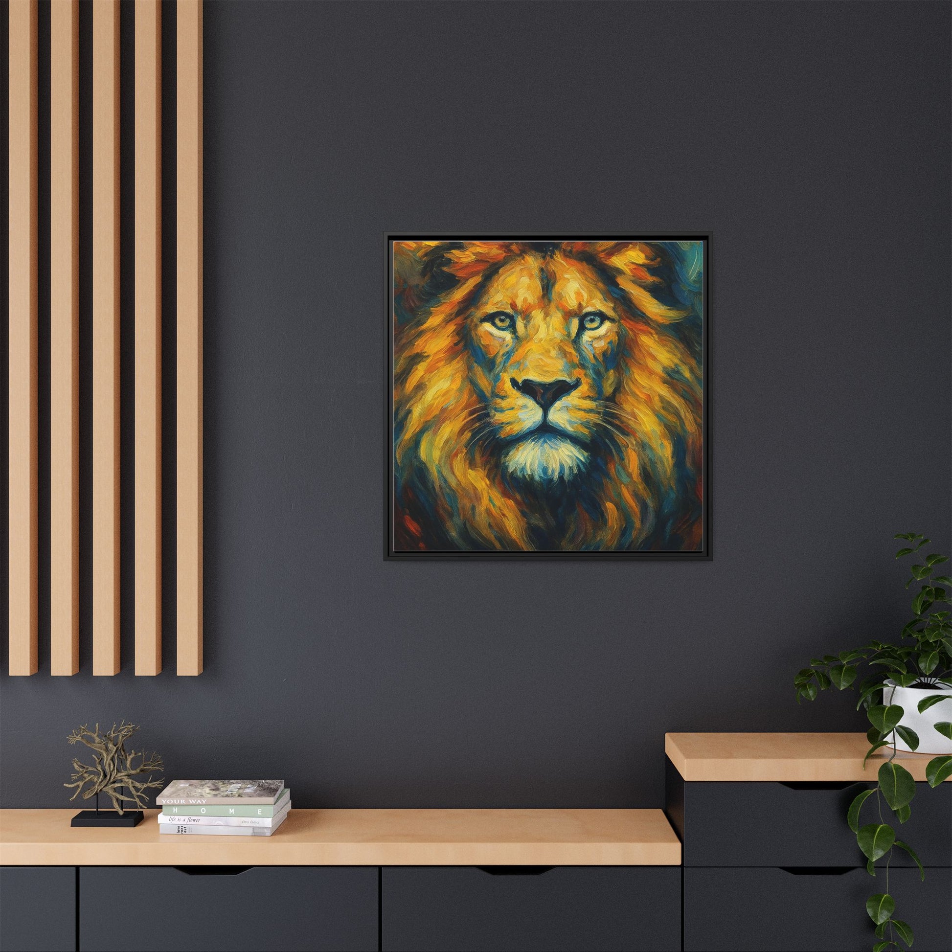 Organic Lion Stare 1