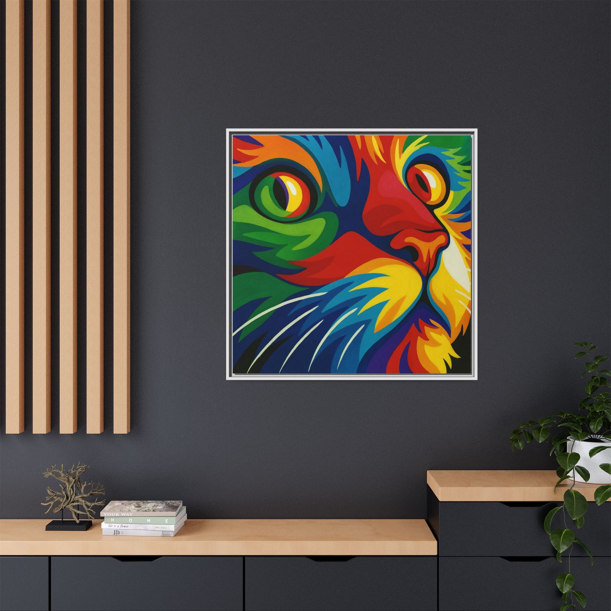 Color Cat Stare