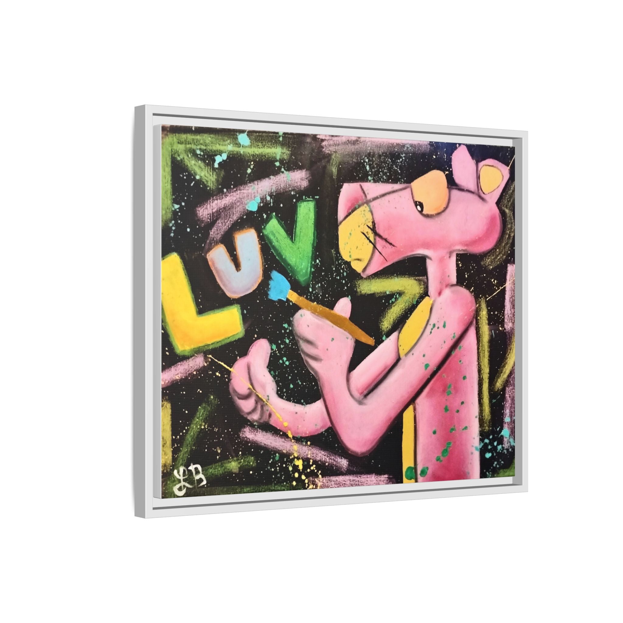 Luv Pink Panther Graffiti