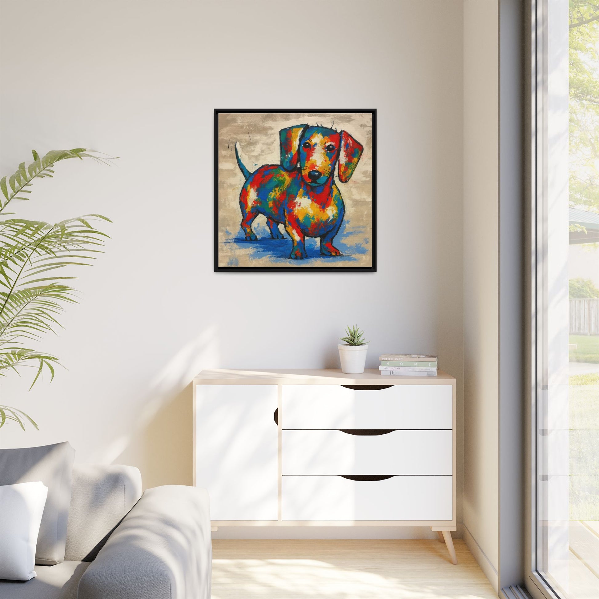 Colorful Dog Lover