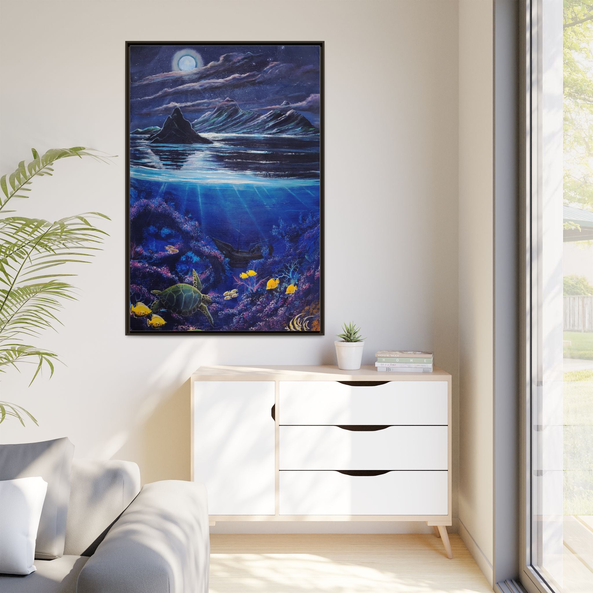 Dark Underwater Serenity