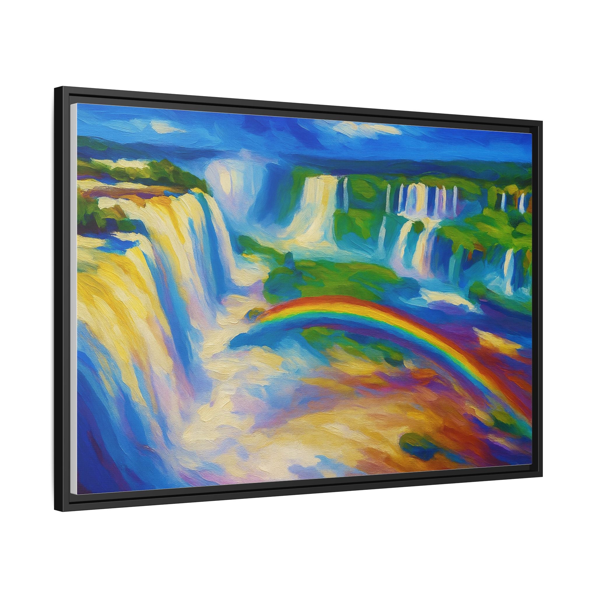 Waterfall Rainbow Splash