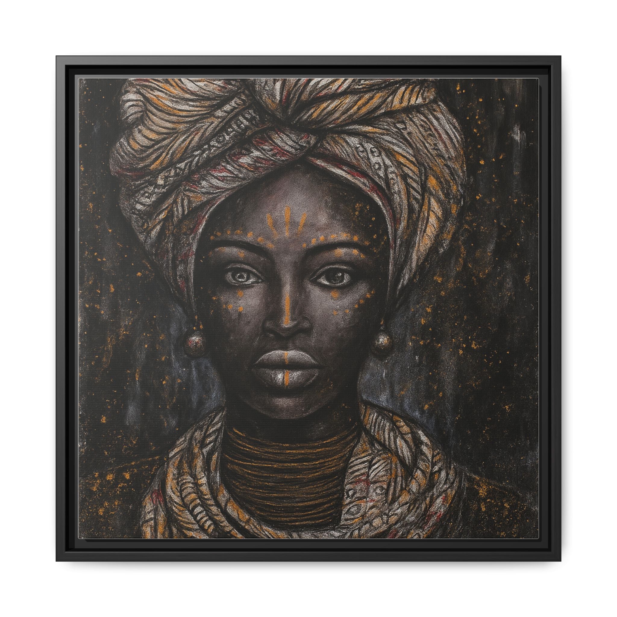 Artistic African Lady