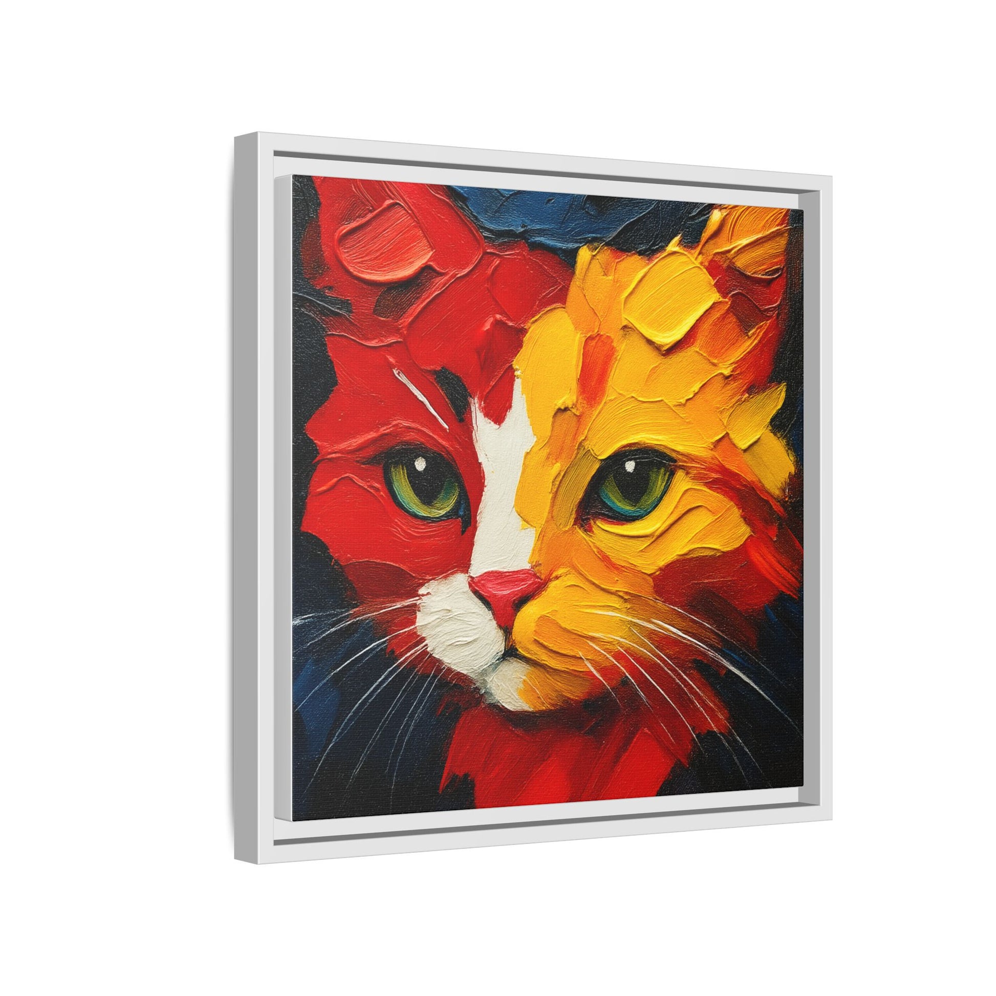 Whiskers in Red & Gold