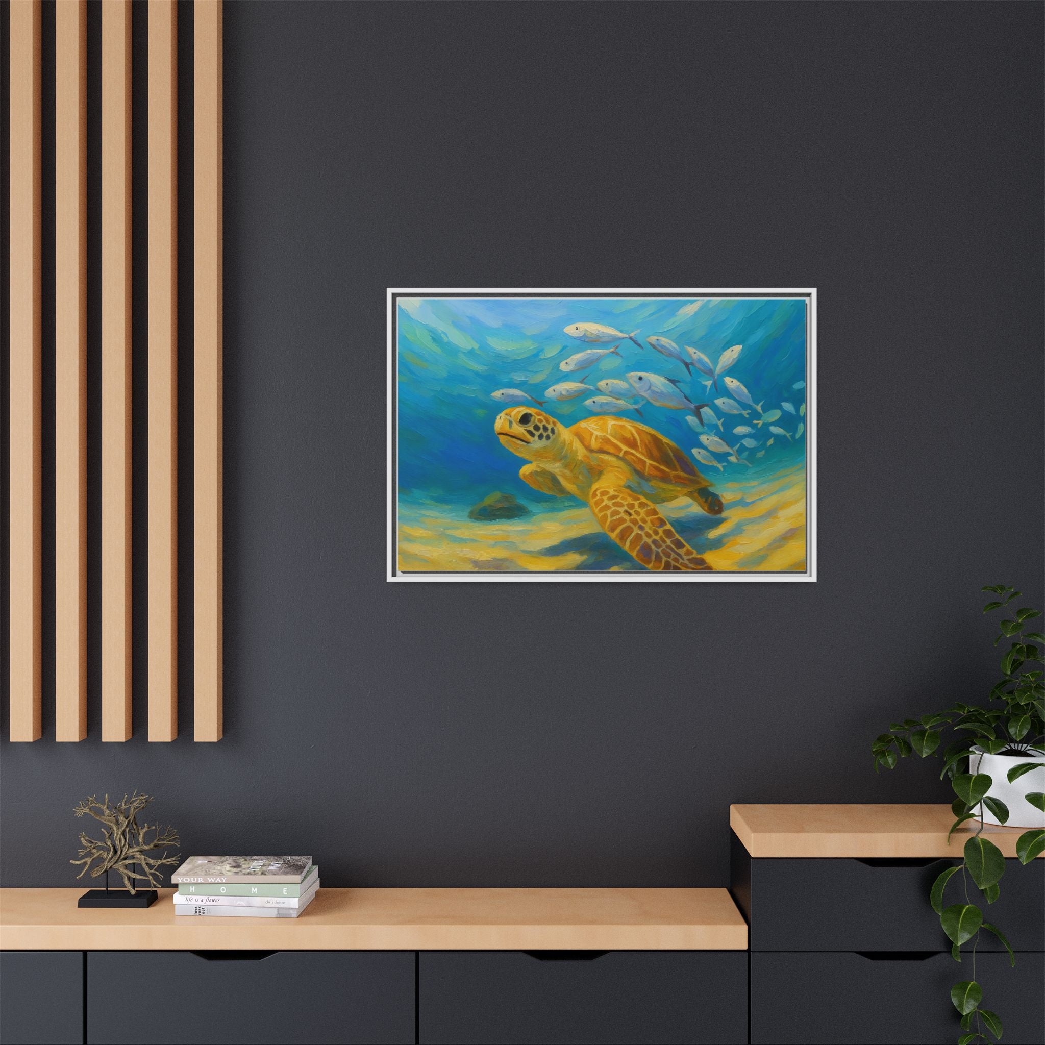 Underwater Sea Turtle life