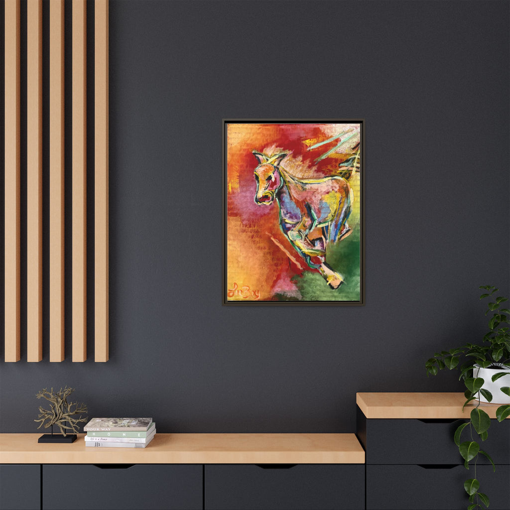 Horse Equine Color Burst