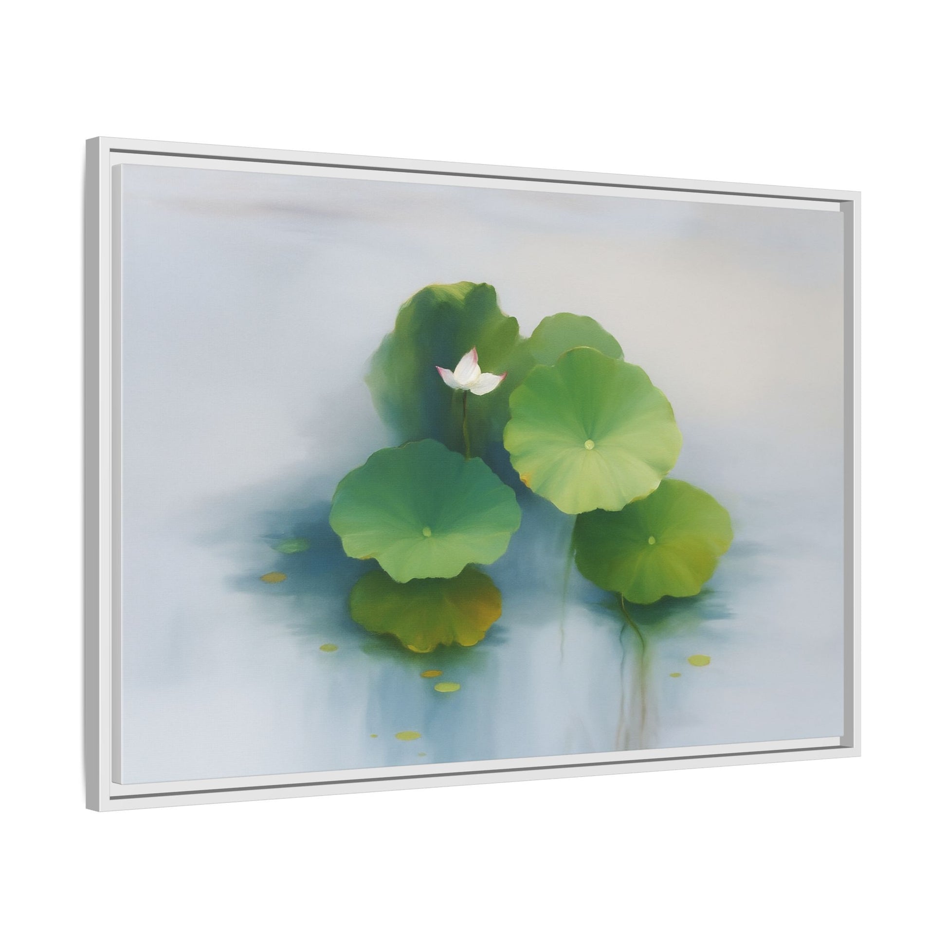Serene Green Lotus