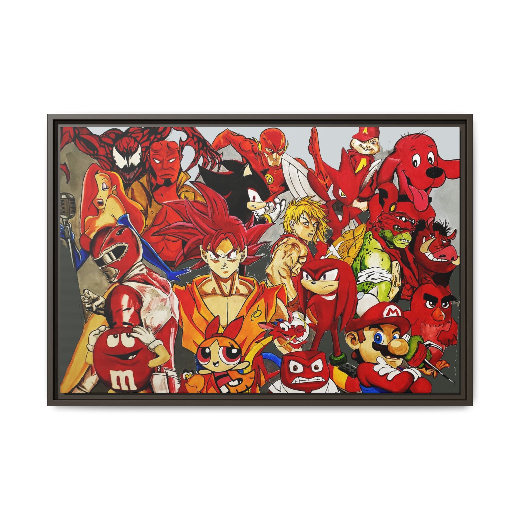 Red Childhood Characters