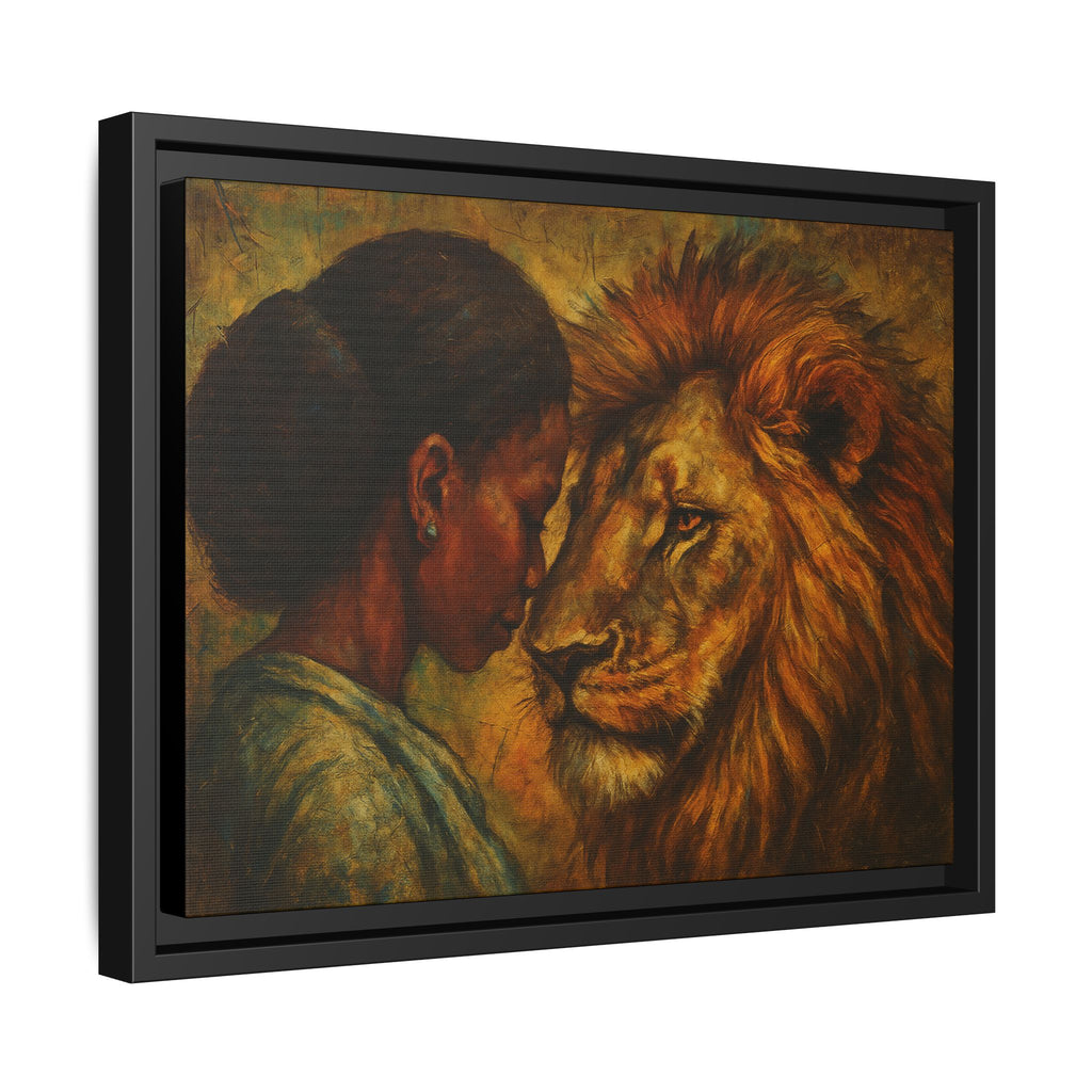 Lion and Woman