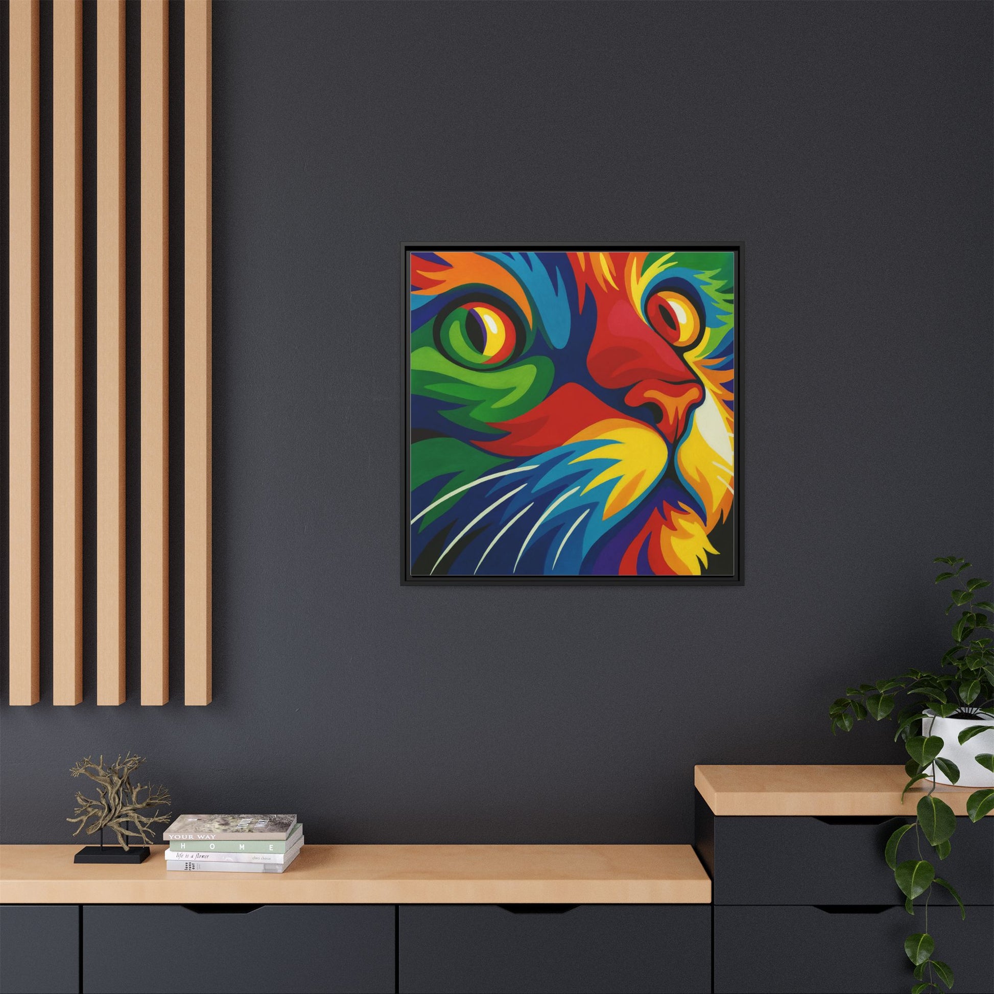 Color Cat Stare