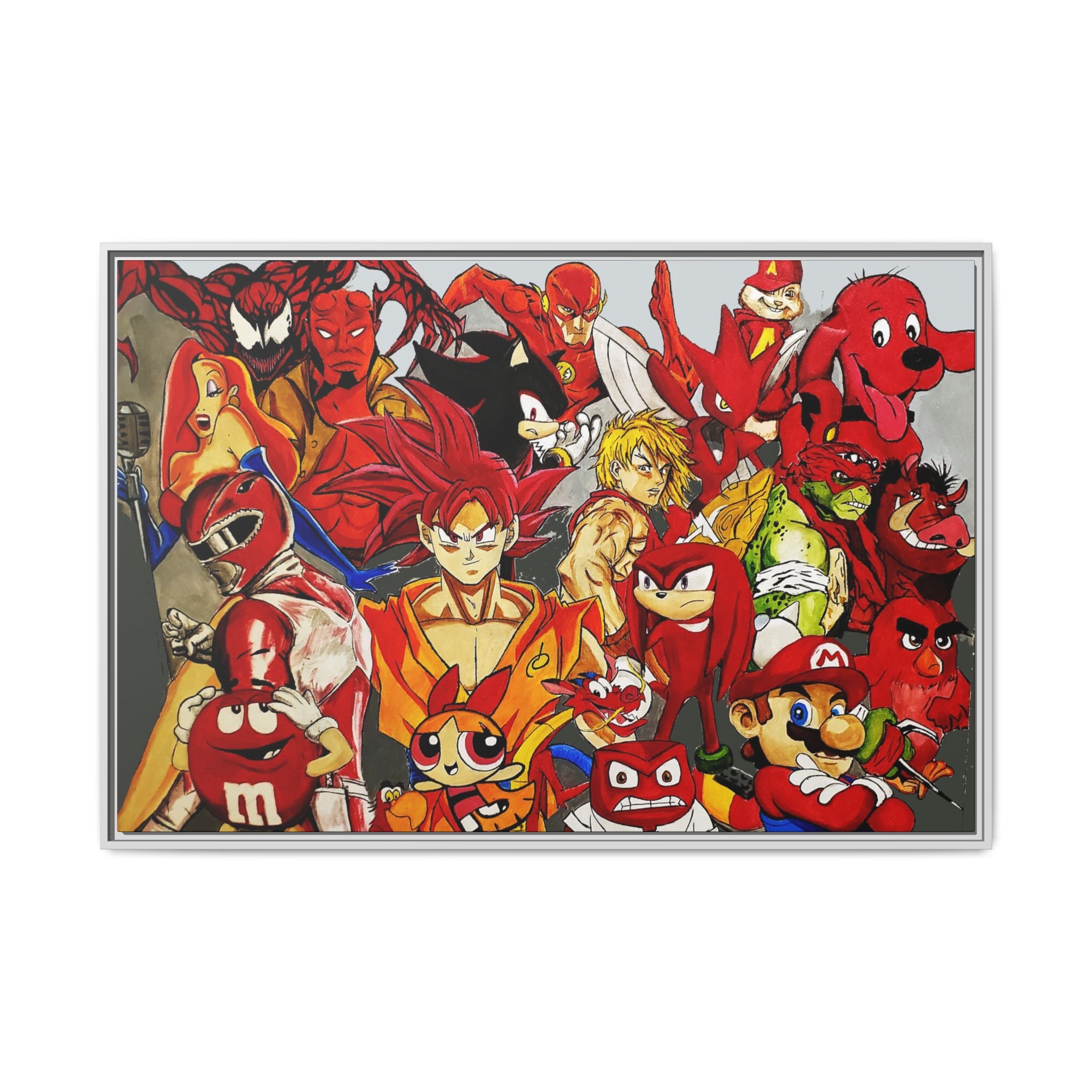 Red Childhood Characters