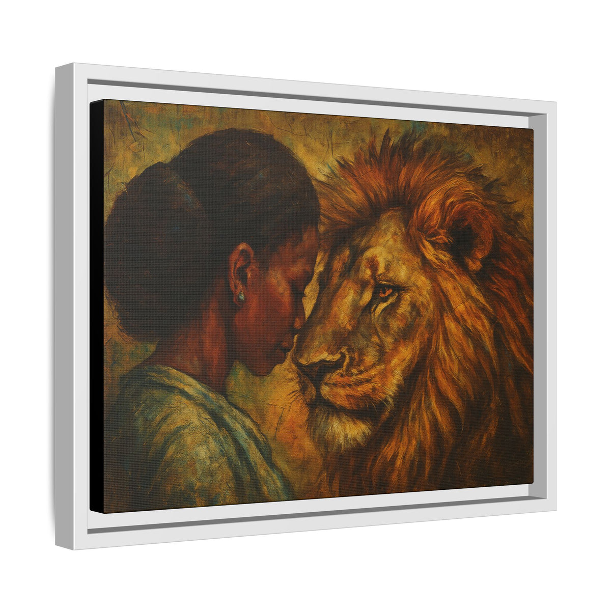 Lion and Woman