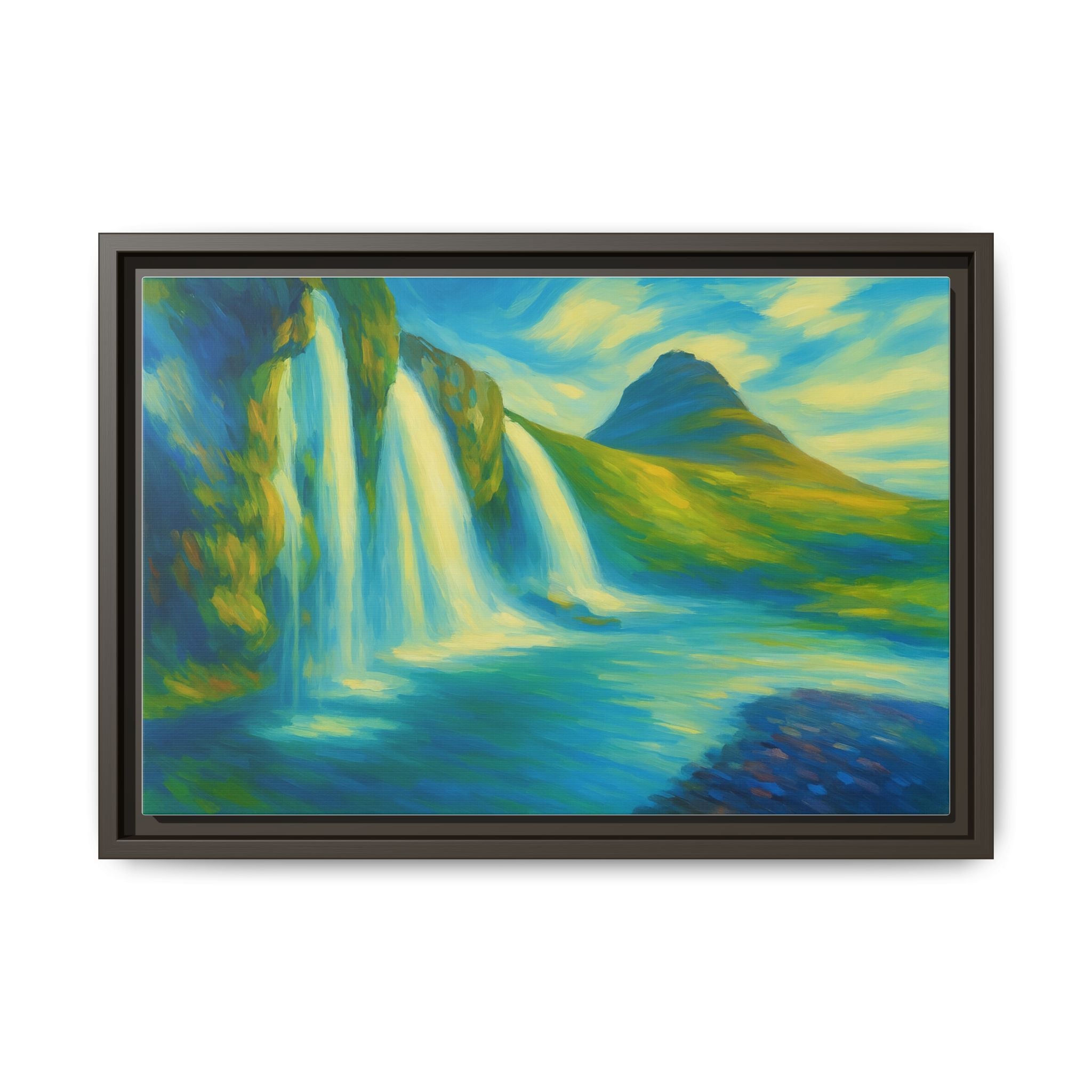 Waterfall Green Landscape