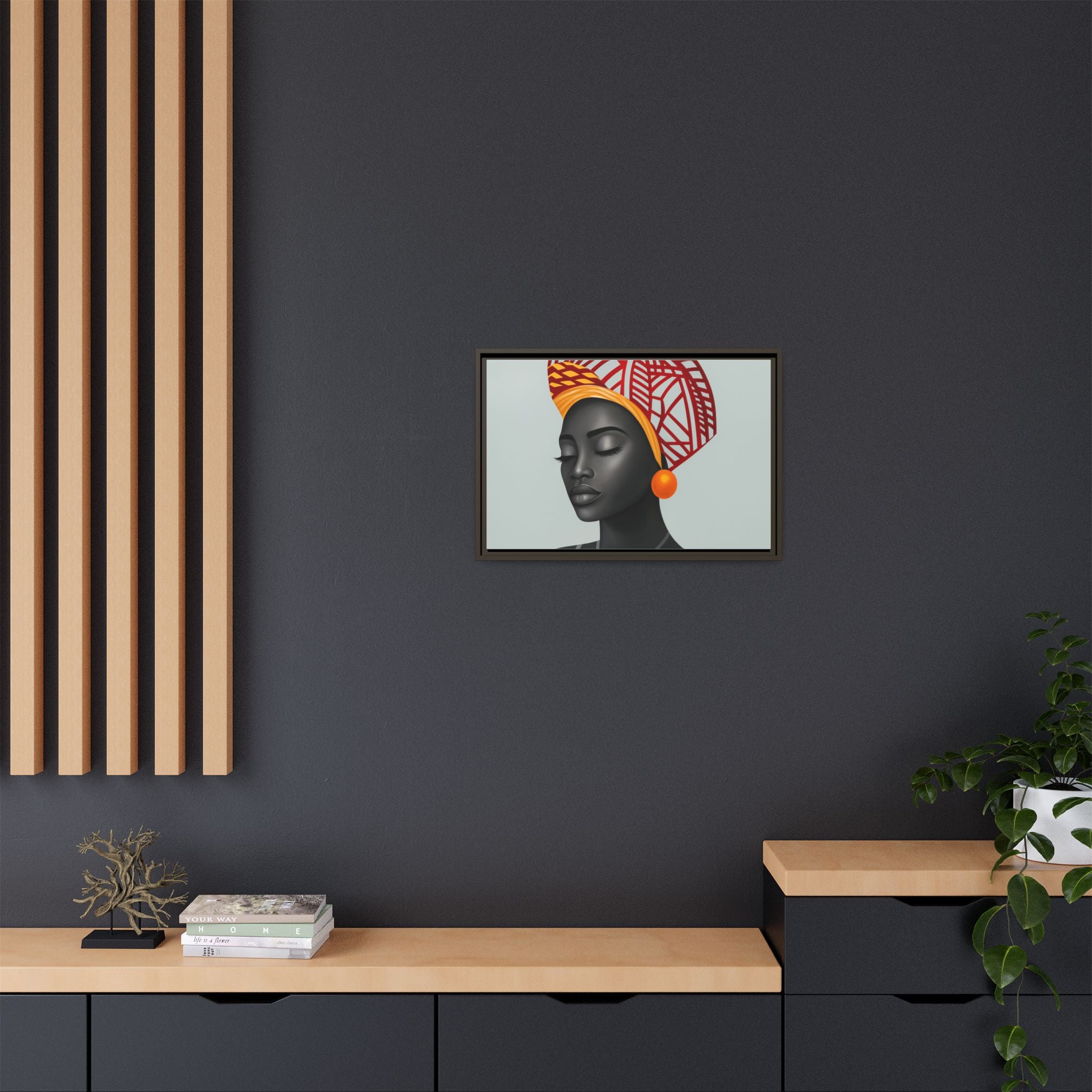 African Woman Humility