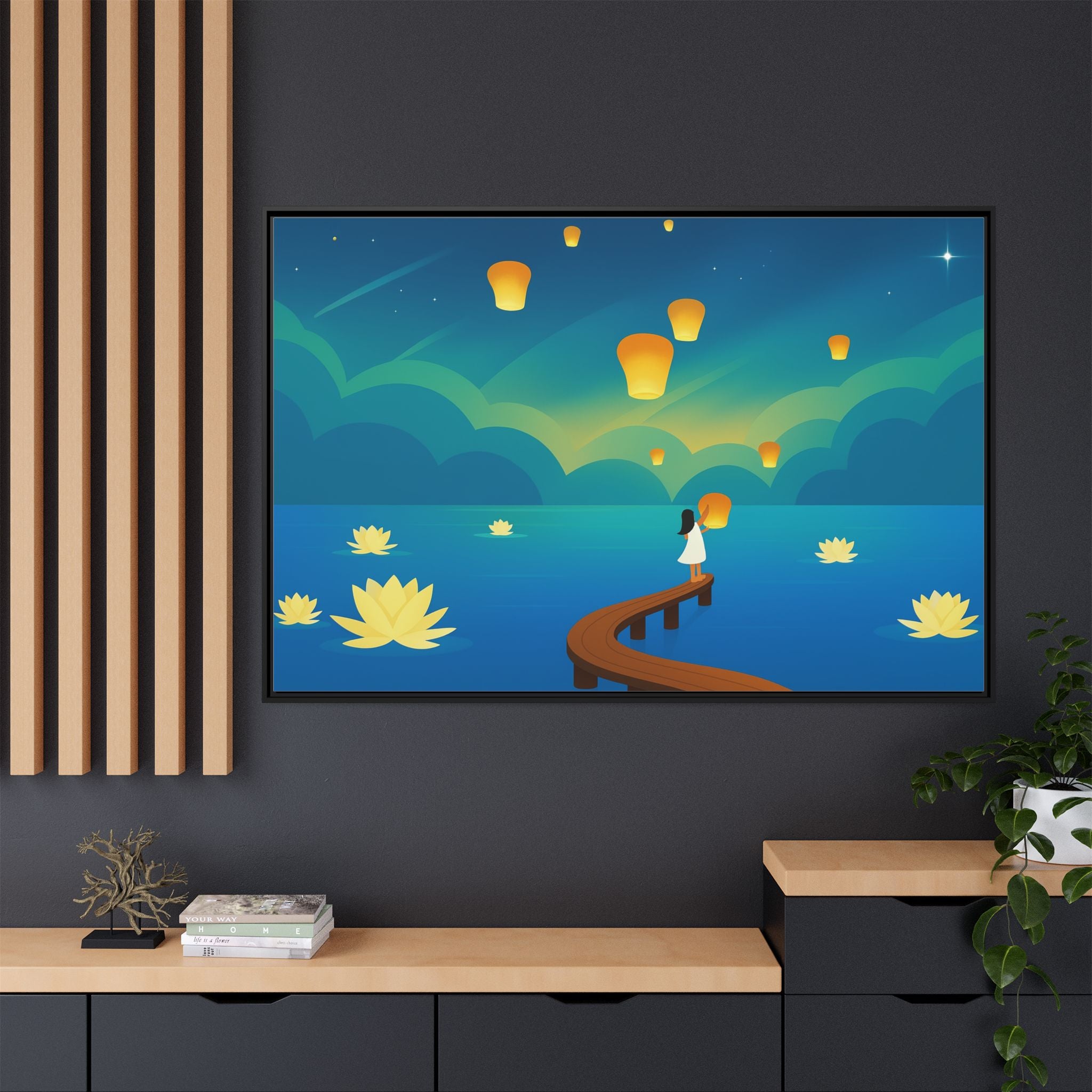 Serene Lantern Dreams