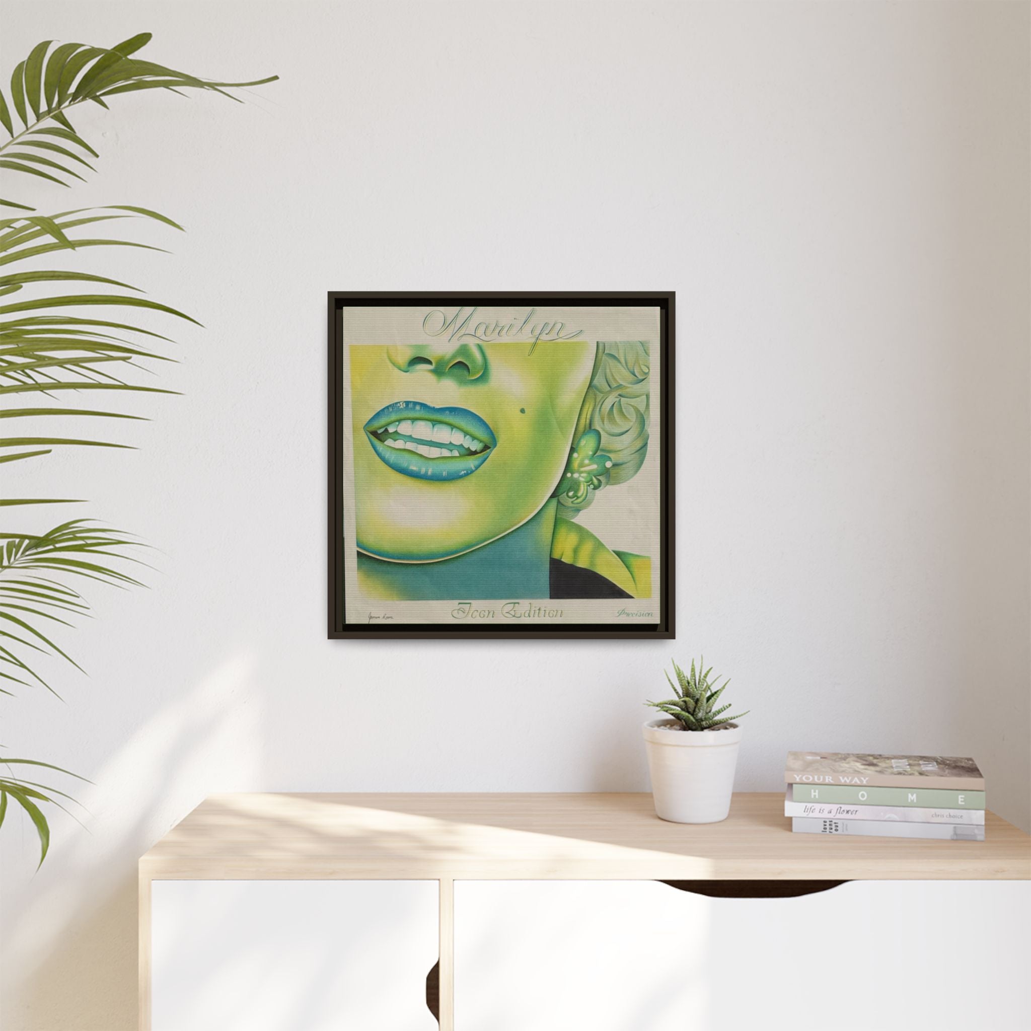 Canvas Wall Art - Green Glamor
