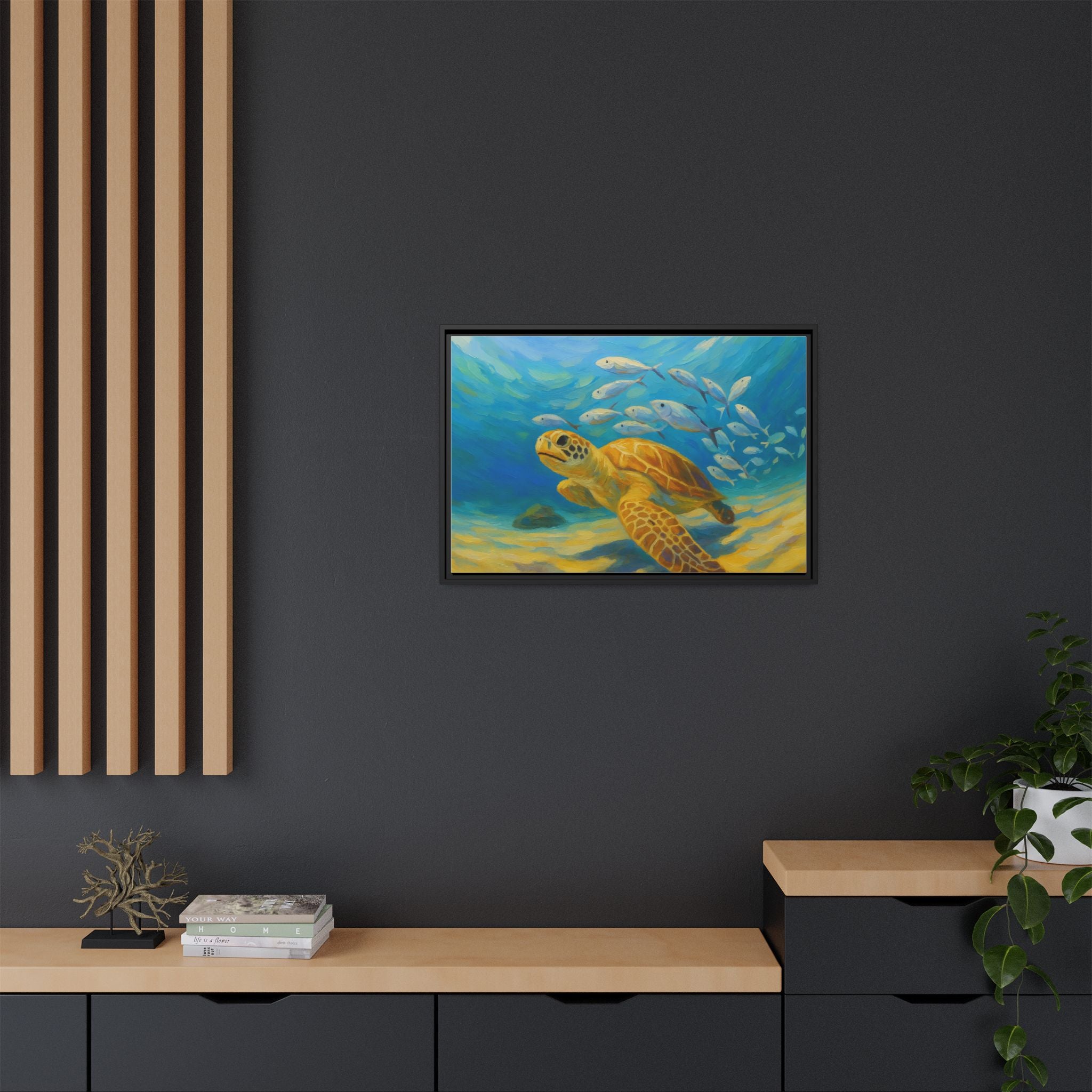 Underwater Sea Turtle life